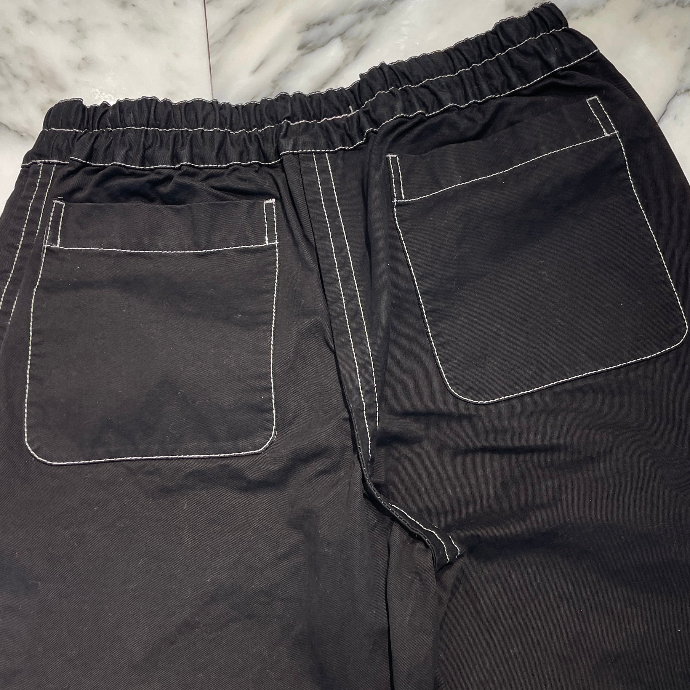 COMME des GARCONS Barrel Leg Cotton Pants WA72515 Size XS コムデギャルソン バレルレッグ コットンパンツ サイズXS