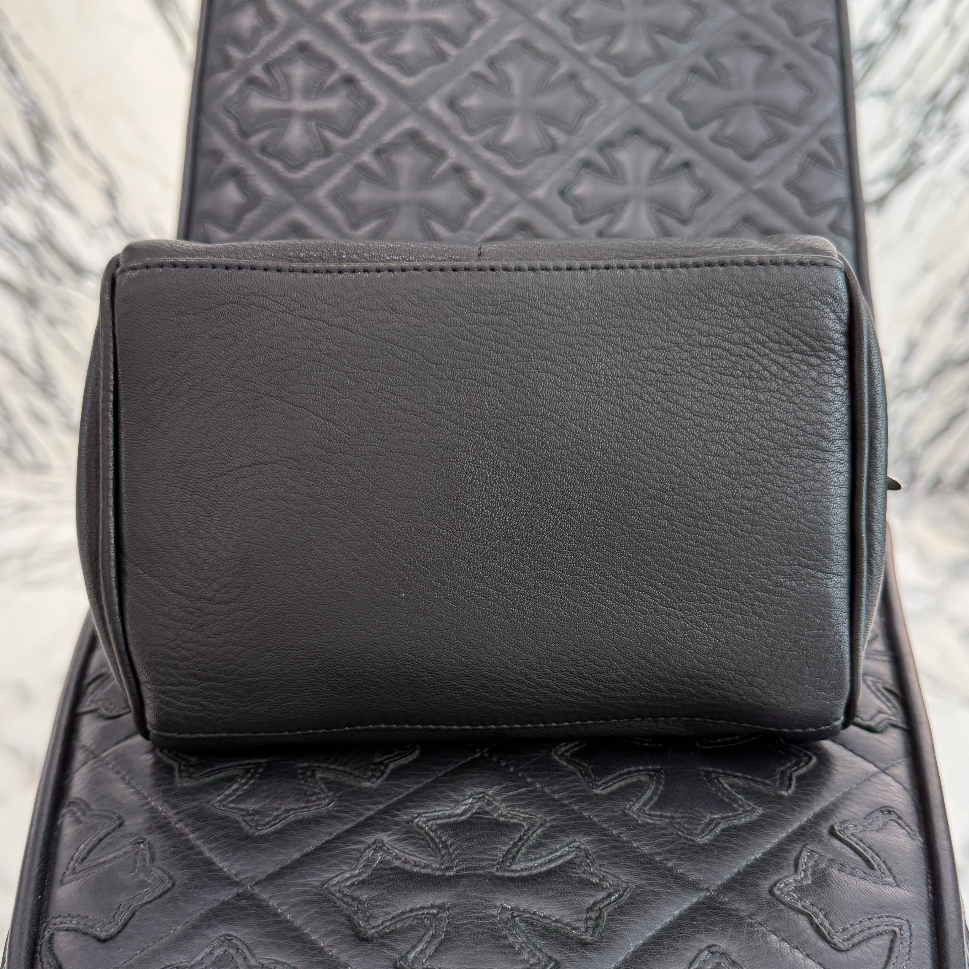 CHROME HEARTS MOCHITA Leather Hand Bag クロムハーツ MOCHITA レザー ハンドバッグ ショルダーバッグ