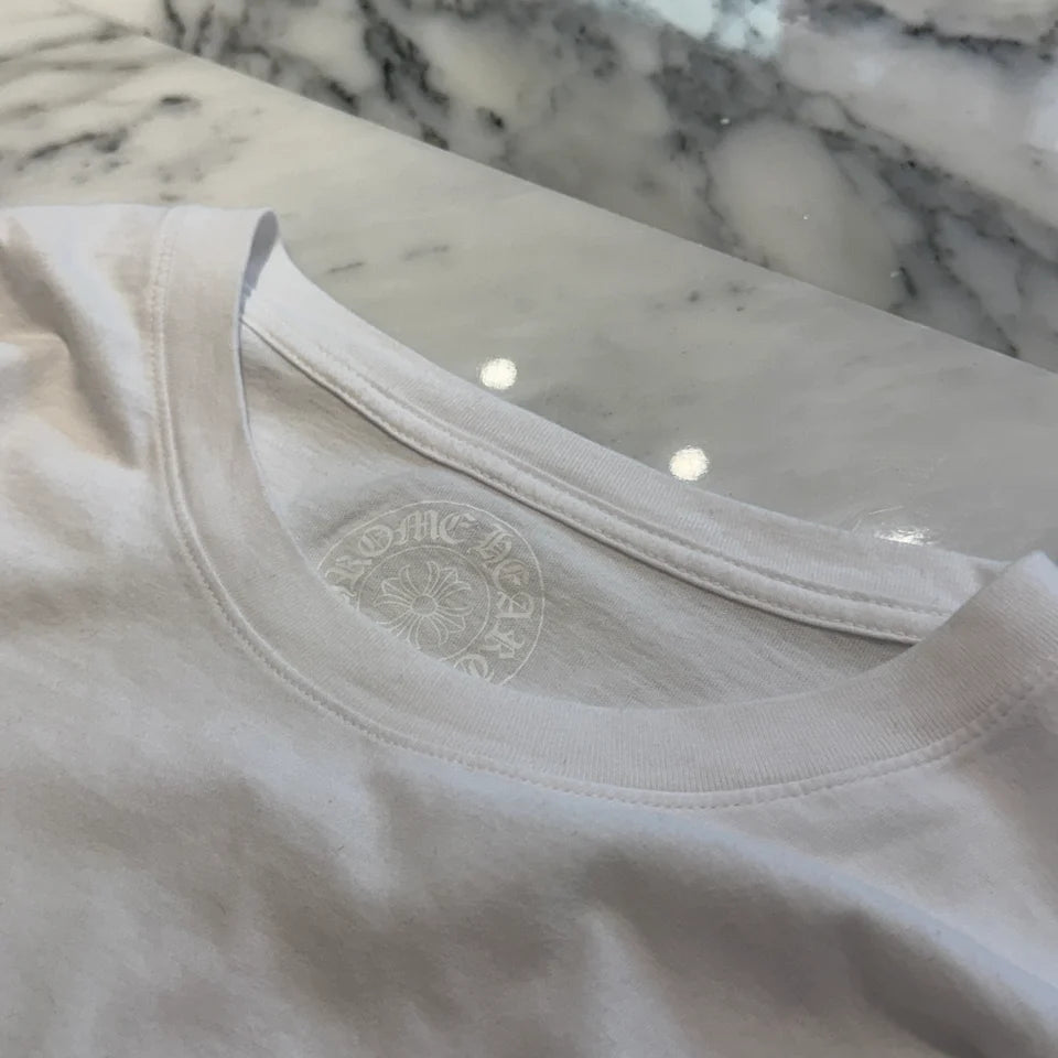 CHROME HEARTS Floral Cross Horseshoe Long Sleeve Tee Size XL クロムハーツ フローラルクロス ホースシュー ロングスリーブTシャツ サイズXL