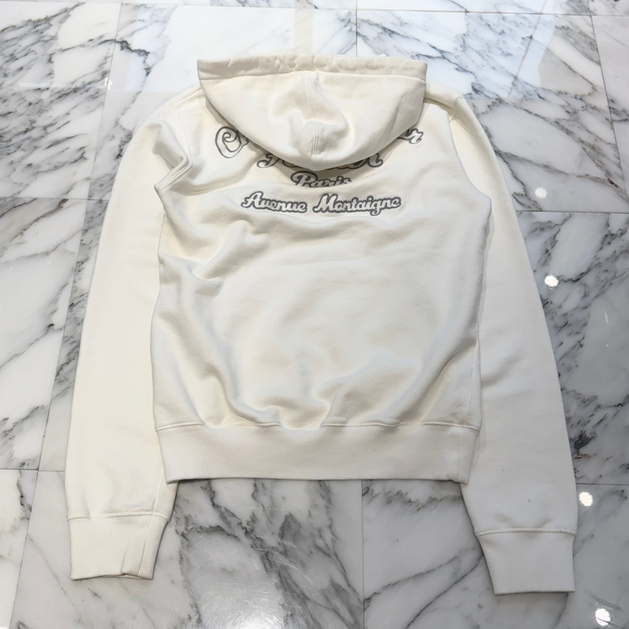 DIOR 2023SS Christian Dior Atelier Embroidery Pullover Hoodie 293J698A0531 Size XS ディオール クリスチャンディオール アトリエ 刺繍 プルオーバーフーディ サイズXS