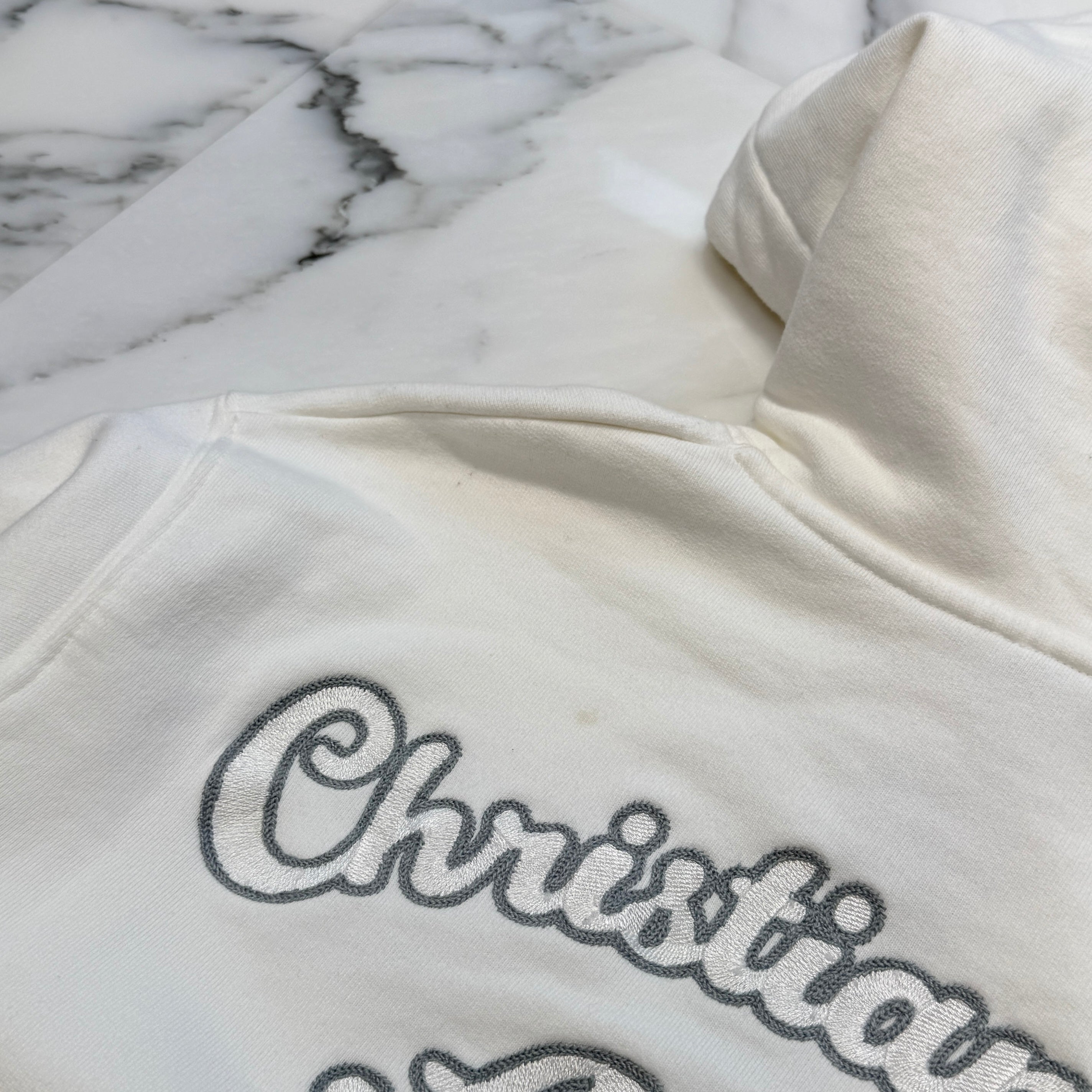 DIOR 2023SS Christian Dior Atelier Embroidery Pullover Hoodie 293J698A0531 Size XS ディオール クリスチャンディオール アトリエ 刺繍 プルオーバーフーディ サイズXS