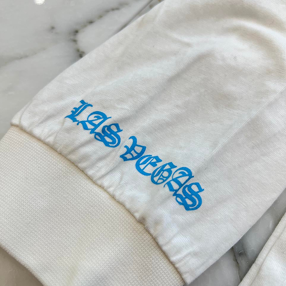 CHROME HEARTS Las Vegas Limited Neck Logo Dice Print Long Sleeve Tee Size XL クロムハーツ ラスベガス限定 ネックロゴ ダイス プリント ロングスリーブ Tシャツ サイズXL