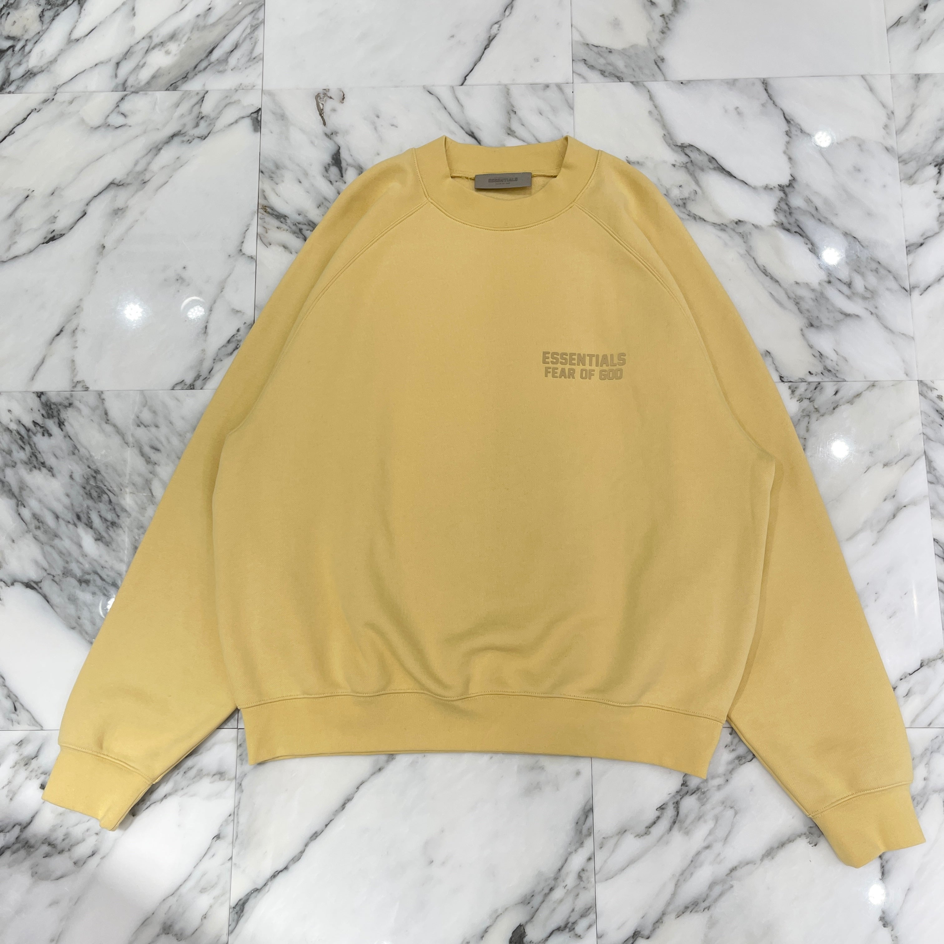 FEAR OF GOD ESSENTIALS Mock Neck Sweat Shirt Size L フィアオブゴッド エッセンシャル モックネック スウェットシャツ サイズL