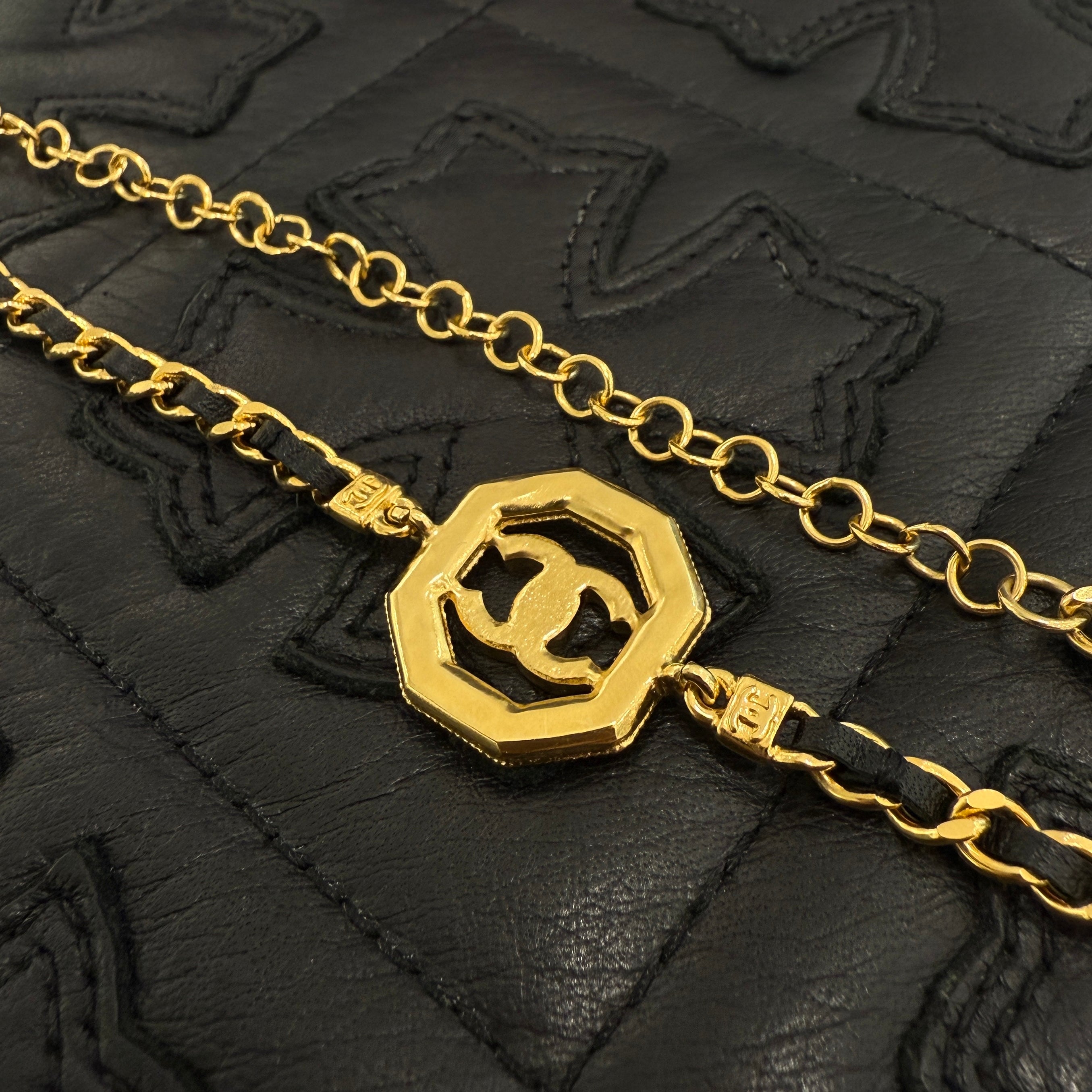 CHANEL 2024AW COCO Mark Rhine Stone Decoration Choker Necklace F24 A シャネル ココマーク ラインストーン装飾 チョーカーネックレス