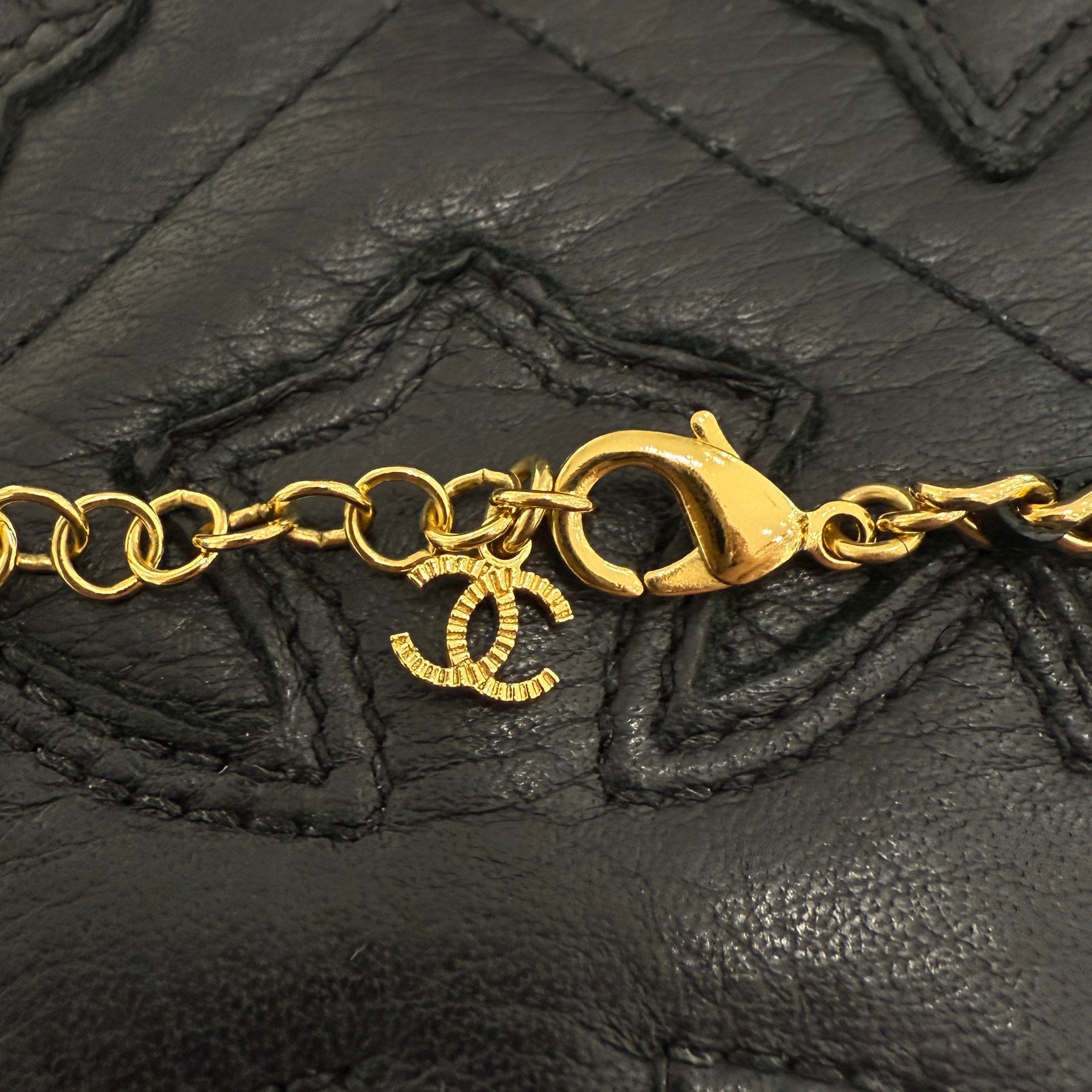 CHANEL 2024AW COCO Mark Rhine Stone Decoration Choker Necklace F24 A シャネル ココマーク ラインストーン装飾 チョーカーネックレス