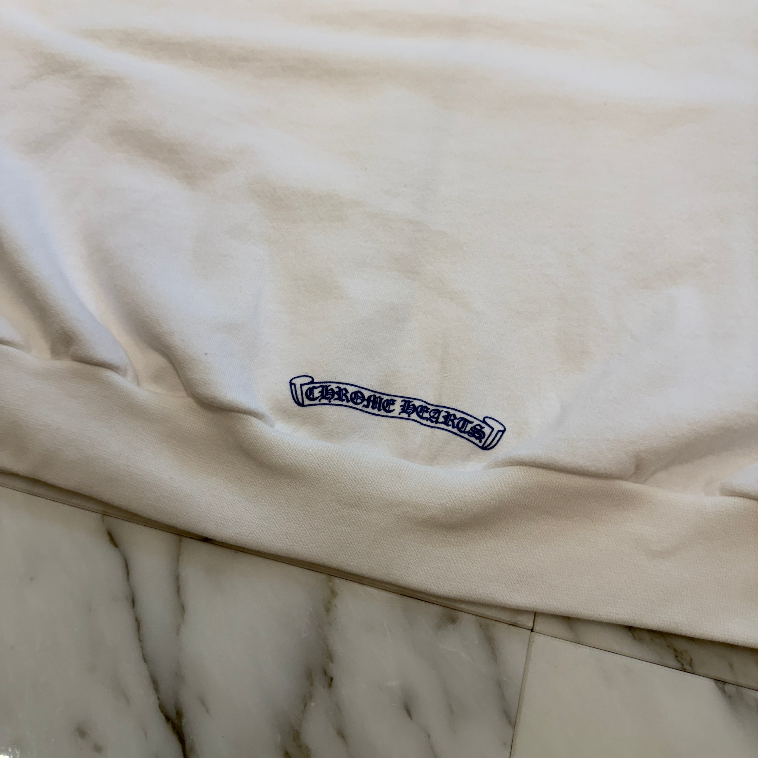 CHROME HEARTS Vertical Logo Zip Up Hoodie Size XL クロムハーツ ヴァーティカルロゴ ジップアップフーディー サイズXL