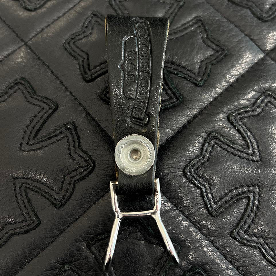 b*a様 週末まで価格★Chrome Hearts Wベルトループ フレアボタン b*a様 週末まで価格☆Chrome Hearts Wベルトループ フレアボタン