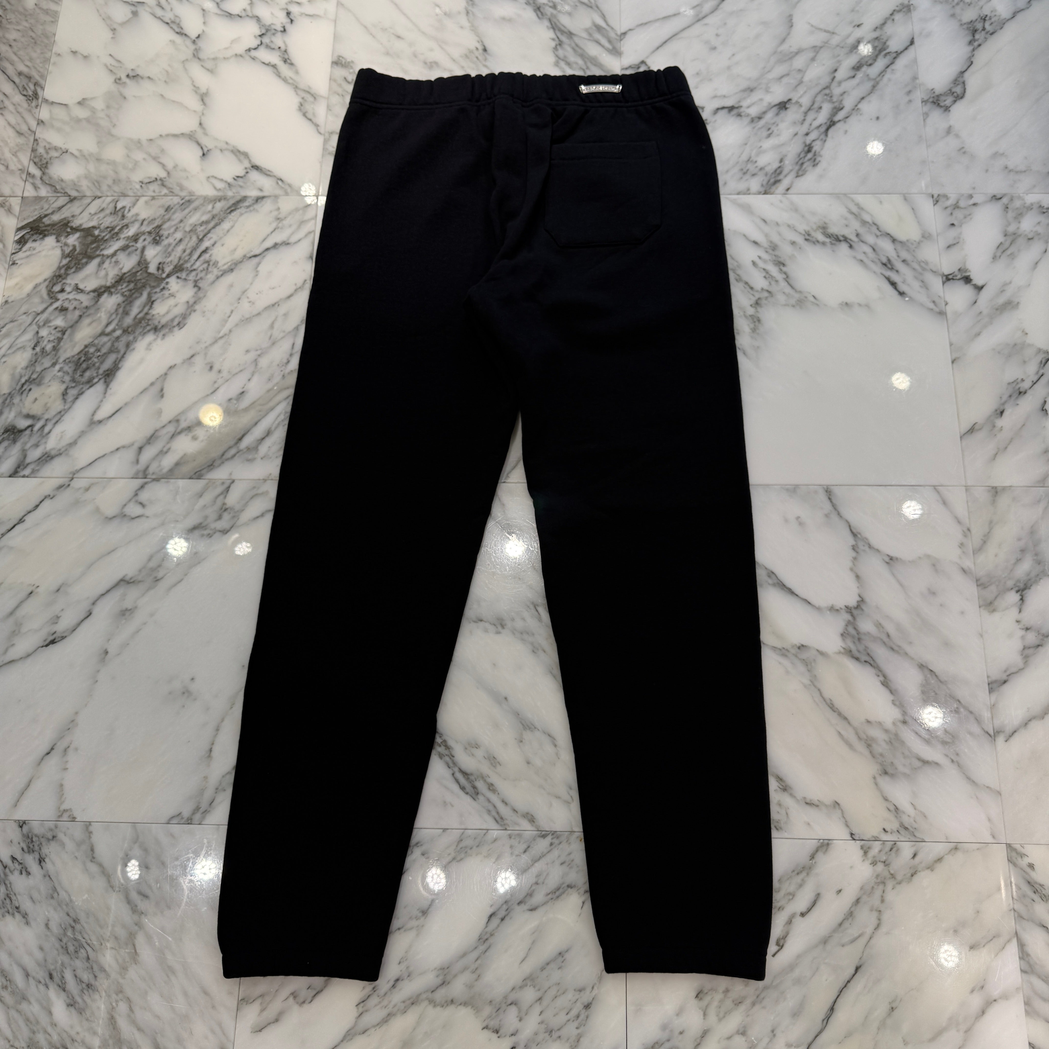 CHROME HEARTS King Taco 3 Cemetery Cross Embroidery Sweat Long Pants Size L クロムハーツ キングタコ3セメタリークロス刺繍スウェットロングパンツ サイズL