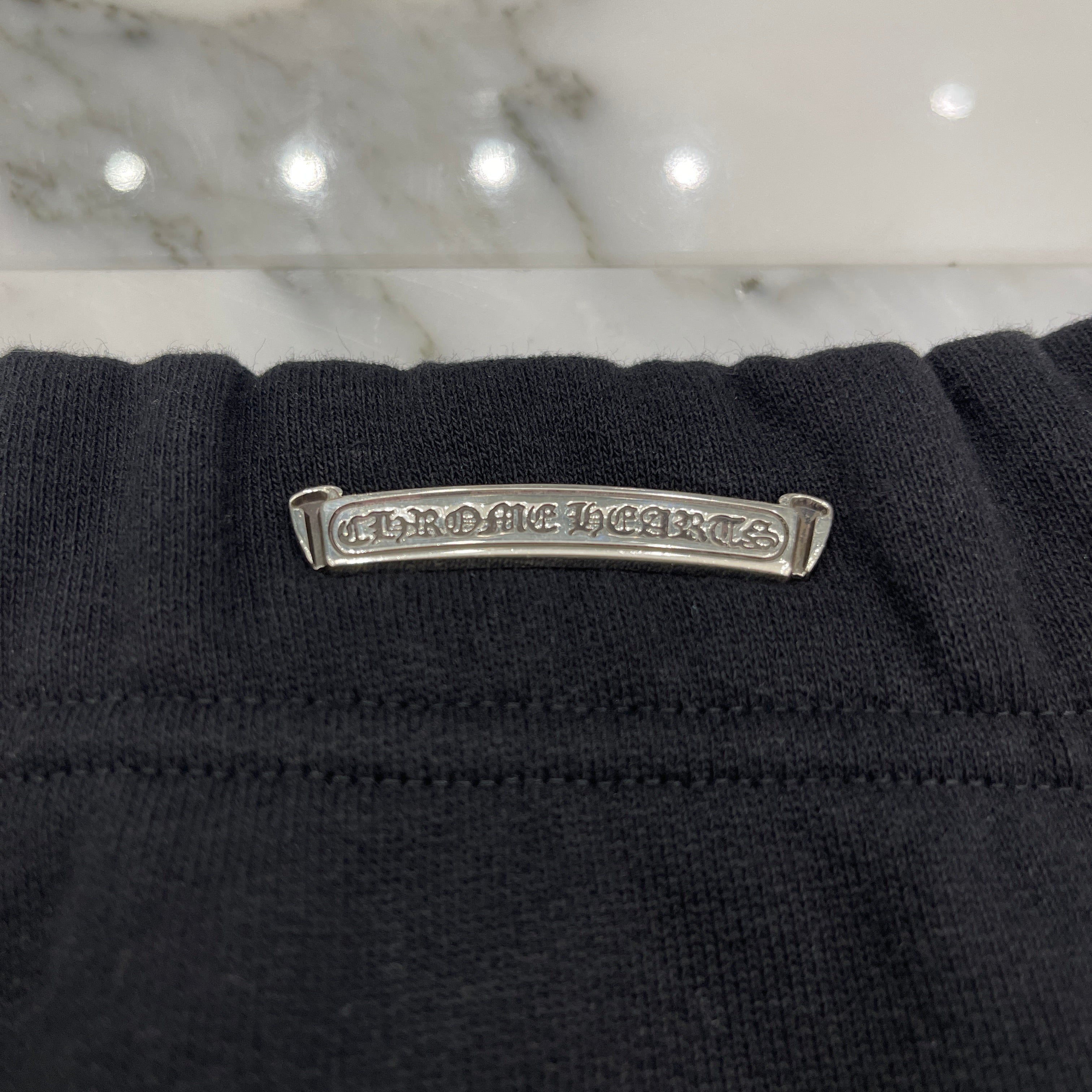 CHROME HEARTS Y NOT King Taco 3 Cemetery Cross Sweat Shorts Size XL クロムハーツ ワイノット キングタコ 3セメタリークロス スウェットショーツ ショートパンツ サイズXL