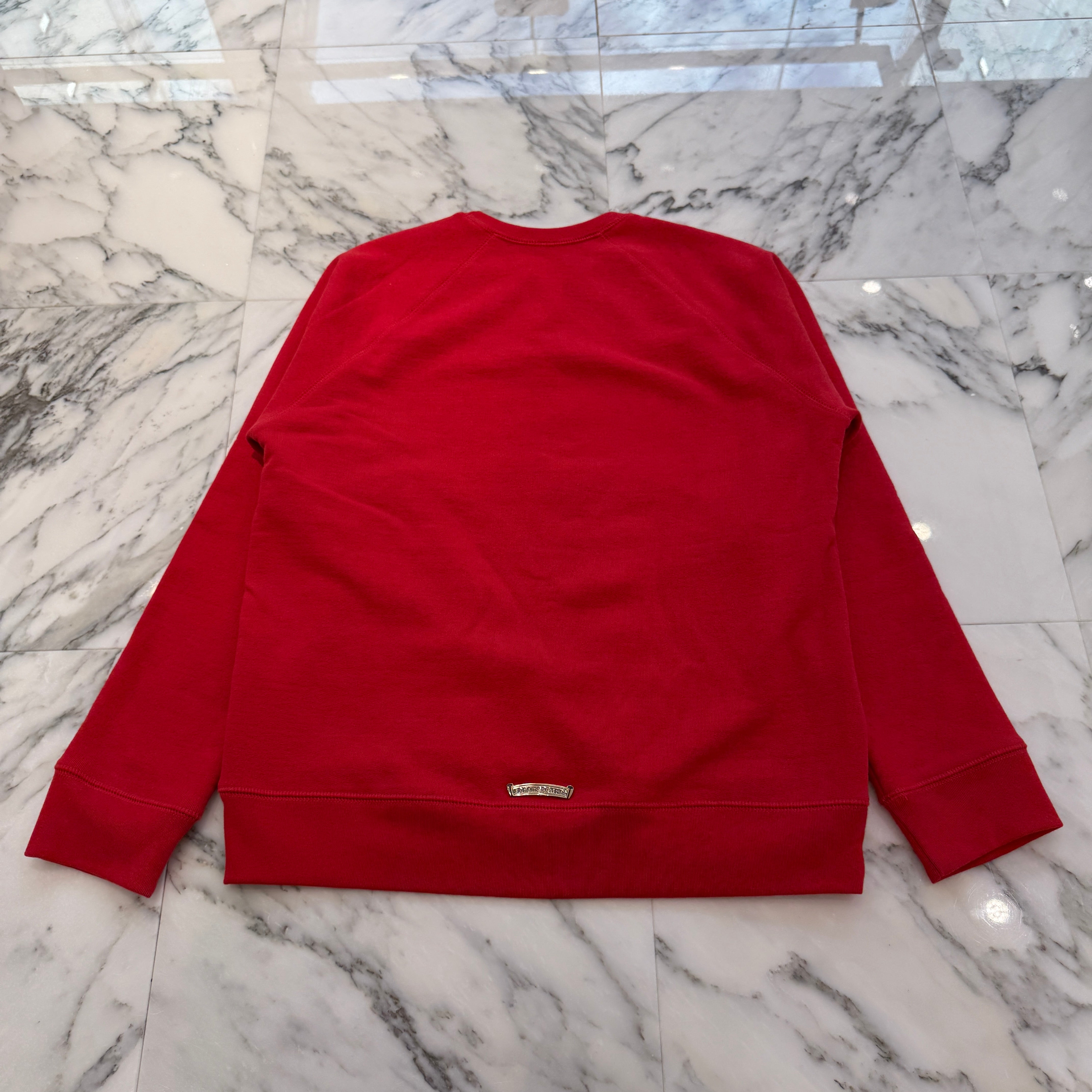 CHROME HEARTS King Taco 3 Cemetery Cross Embroidery Sweat Shirt Size L クロムハーツ キングタコ 3セメタリークロス刺繍 スウェットシャツ サイズL