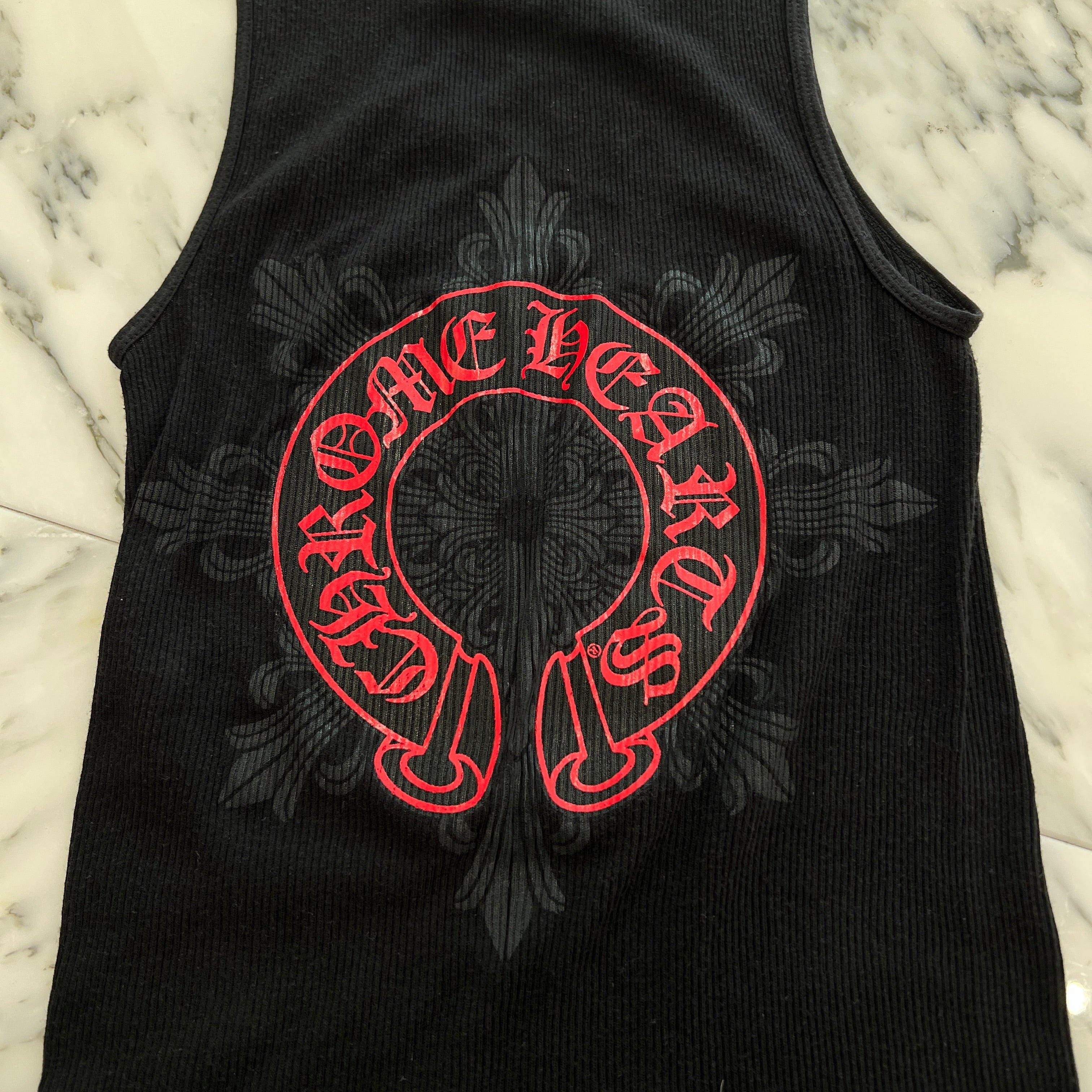 Chrome Hearts】ホースシュー 黒タンクトップMサイズ