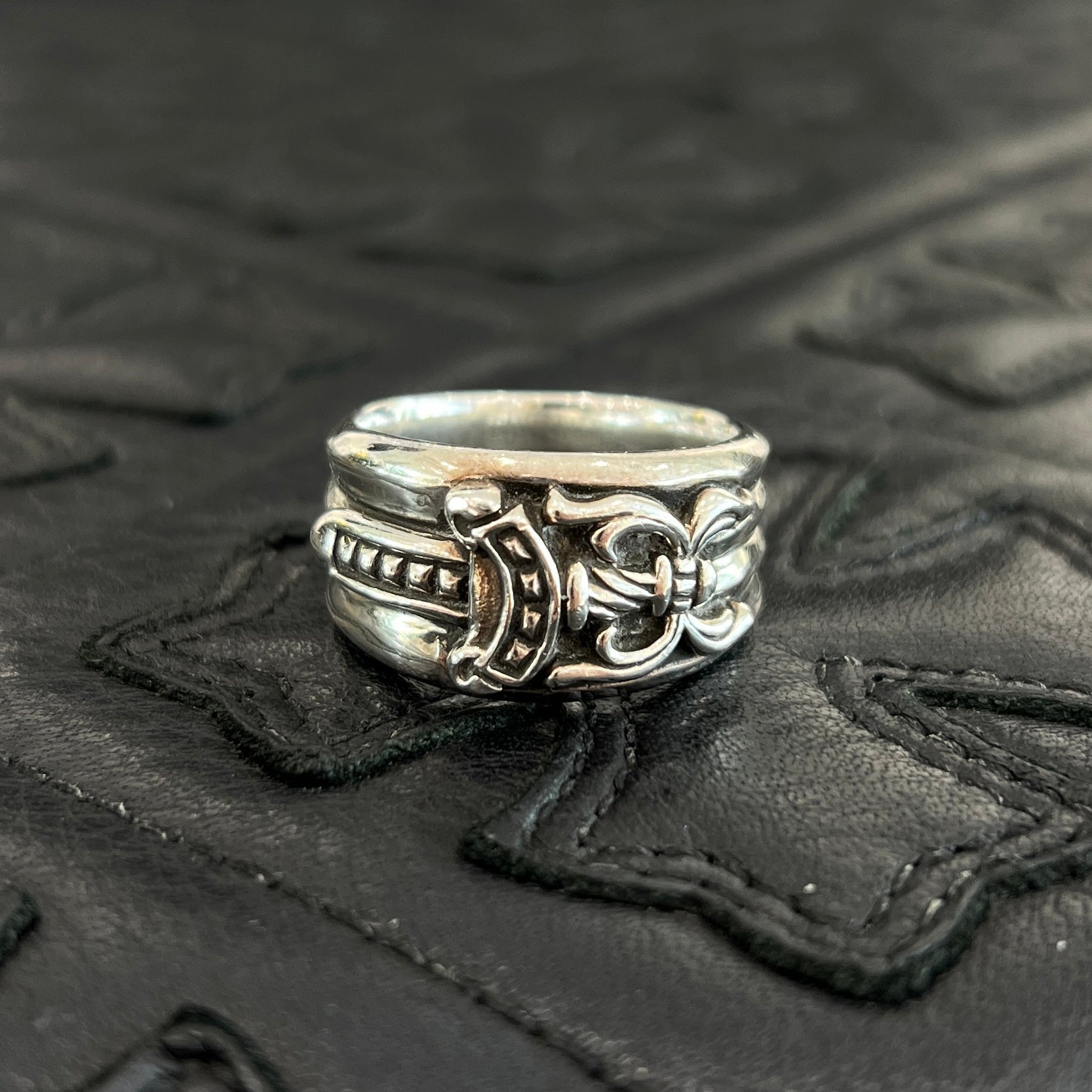 クロムハーツ ダガーリング 24号 CHROME HEARTS Dagger Ring Size 24.5号 クロムハーツ ダガー