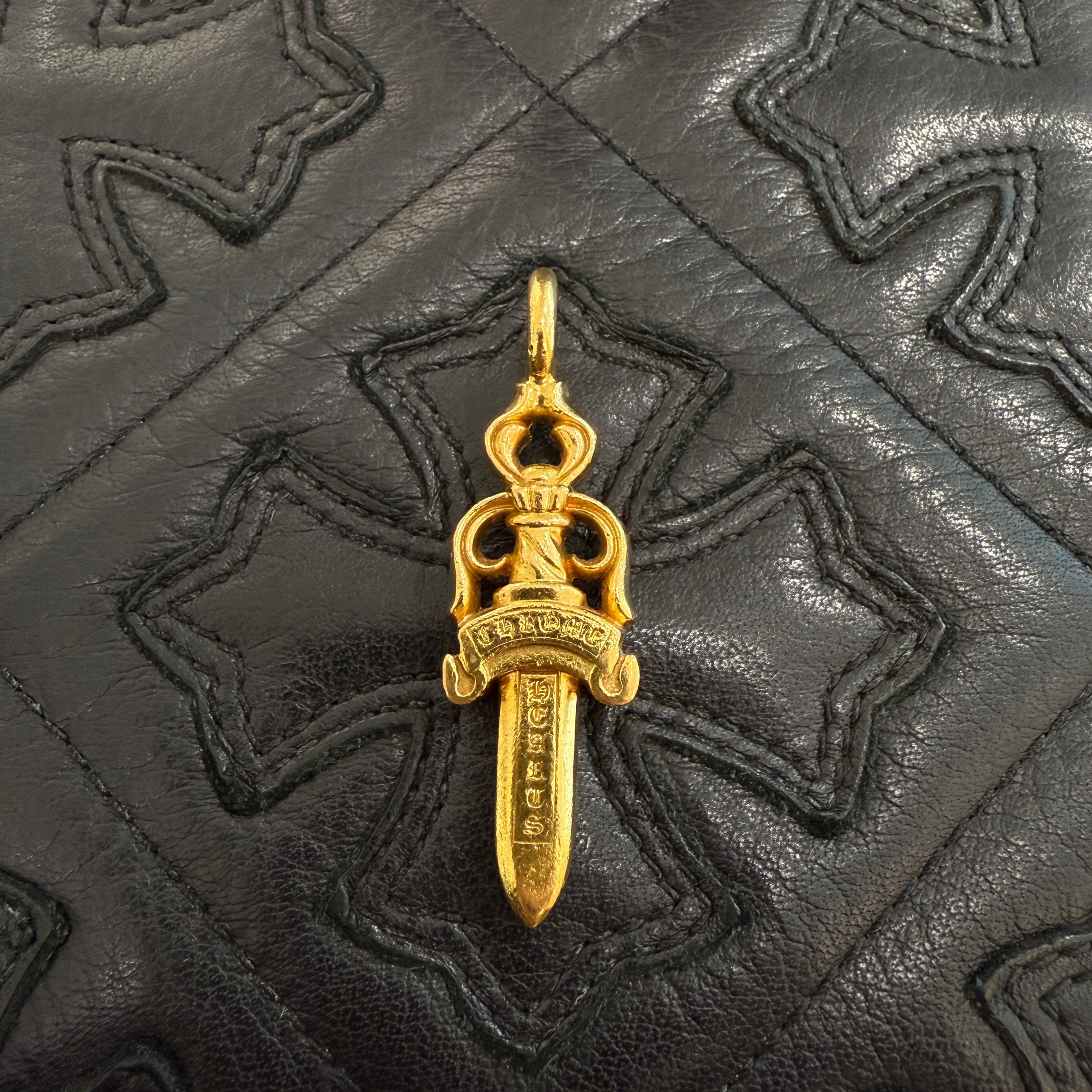 CHROME HEARTS 22K Double Dagger Pendant Top クロムハーツ 22K