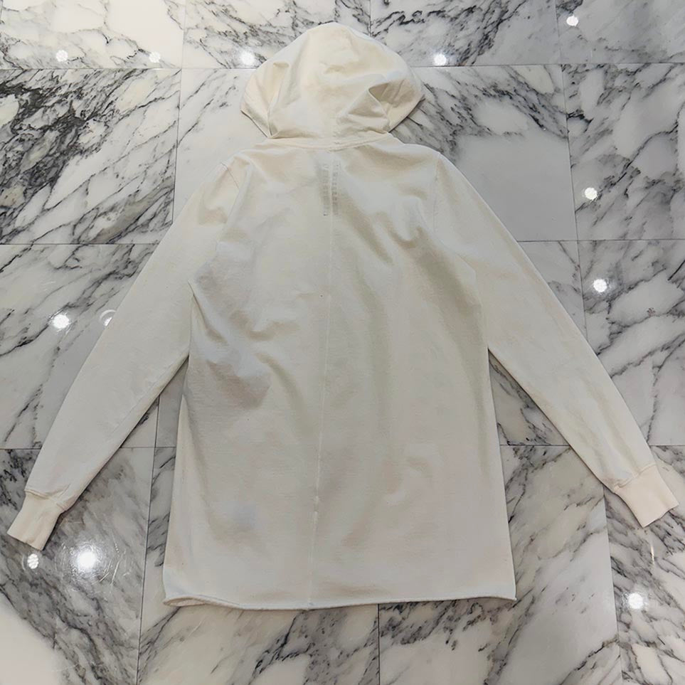 Rick Owens DRKSHDW LUXOR Long Pullover Hoodie DU02C5285-RIG Size M リックオウェンス ダークシャドウ ルクソール ロングプルオーバーフーディ サイズM