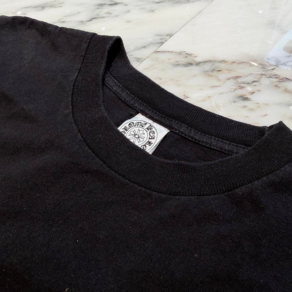 CHROME HEARTS OLD Back Scroll Fleurknee Print Tee Size M クロムハーツ オールド バックスクロール フレアニープリント Tシャツ サイズM