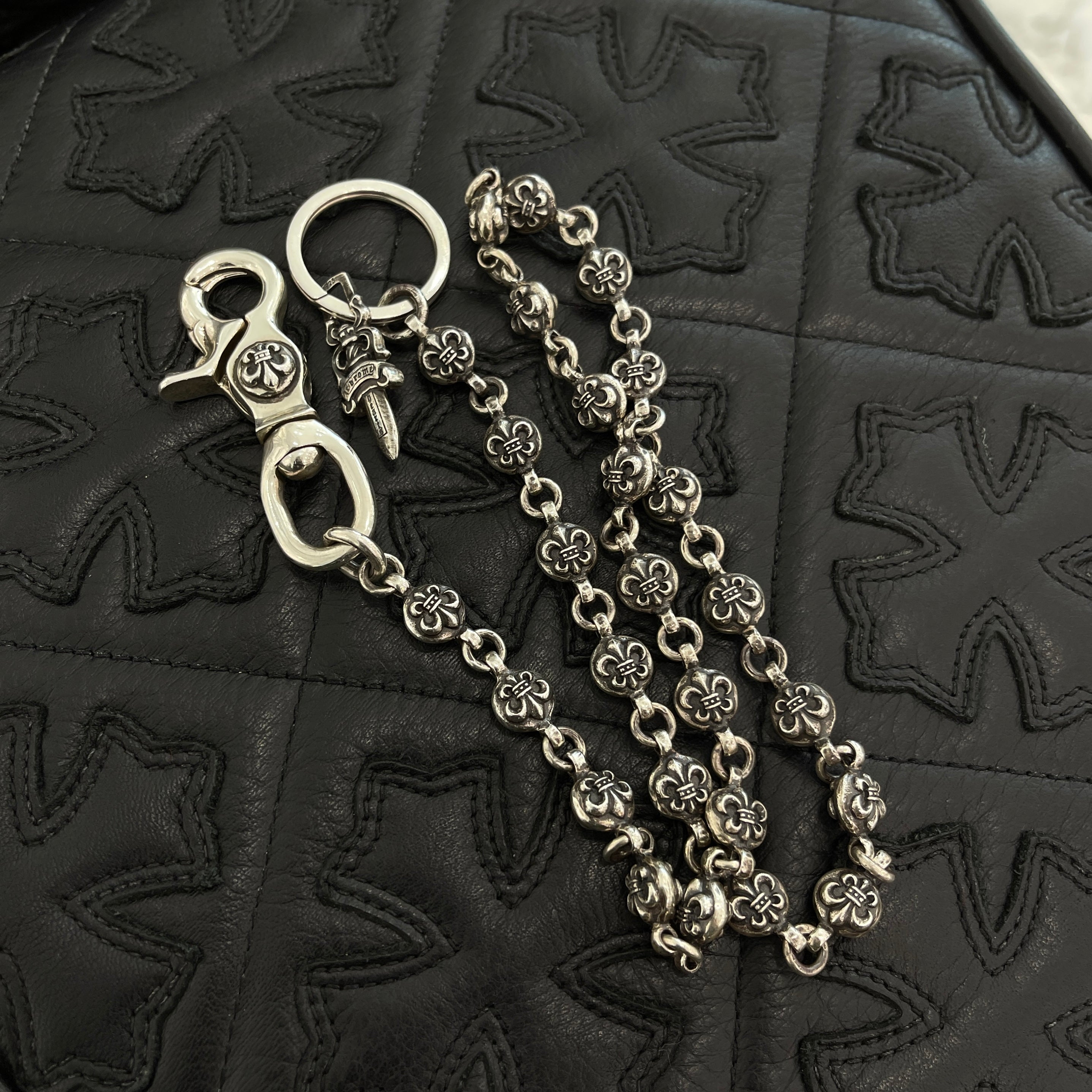 CHROME HEARTS 1Clip BS Flare Ball Wallet Chain クロムハーツ 1