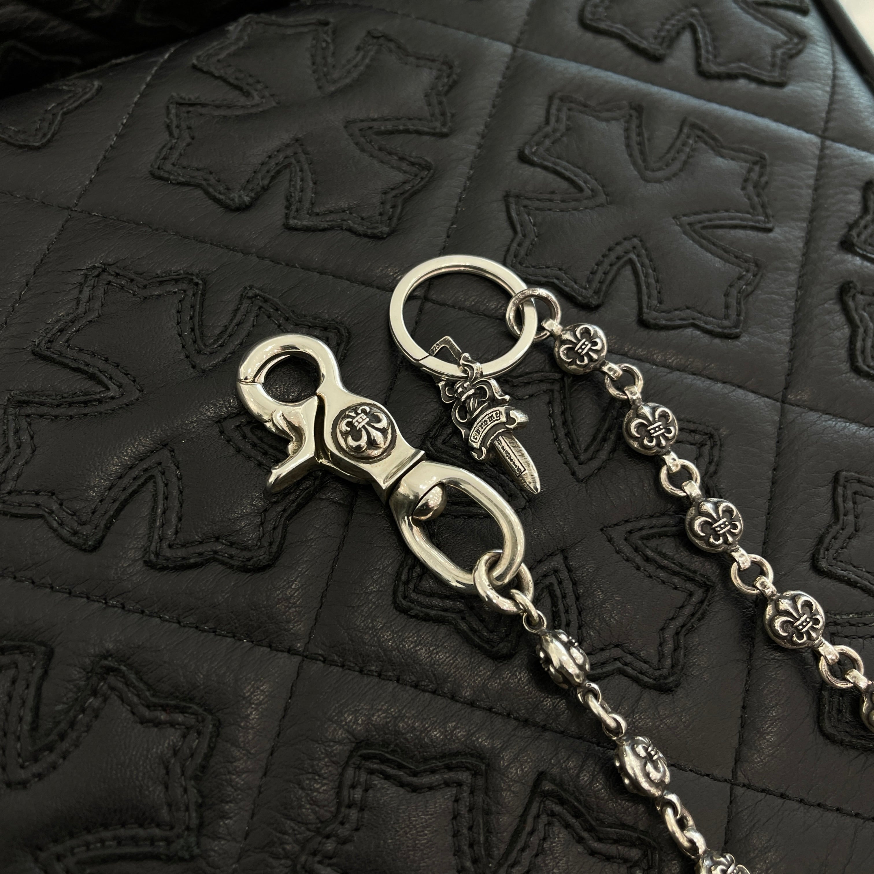 CHROME HEARTS 1Clip BS Flare Ball Wallet Chain クロムハーツ 1クリップ BSフレアボール ウォレットチェーン