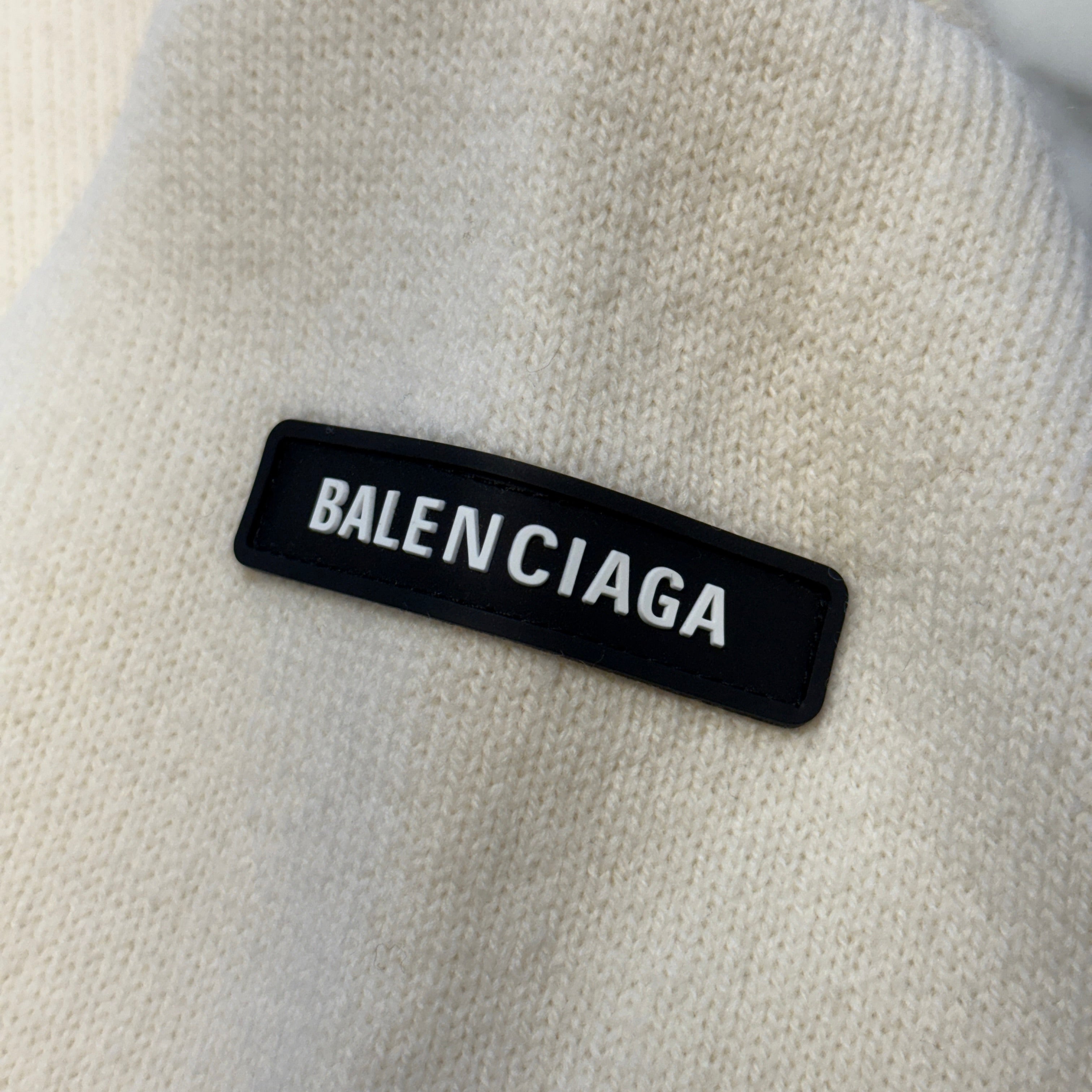 BALENCIAGA 2023AW Crewneck Knit Sweater 769297T1675 Size XS バレンシアガ クルーネック ニットセーター サイズXS