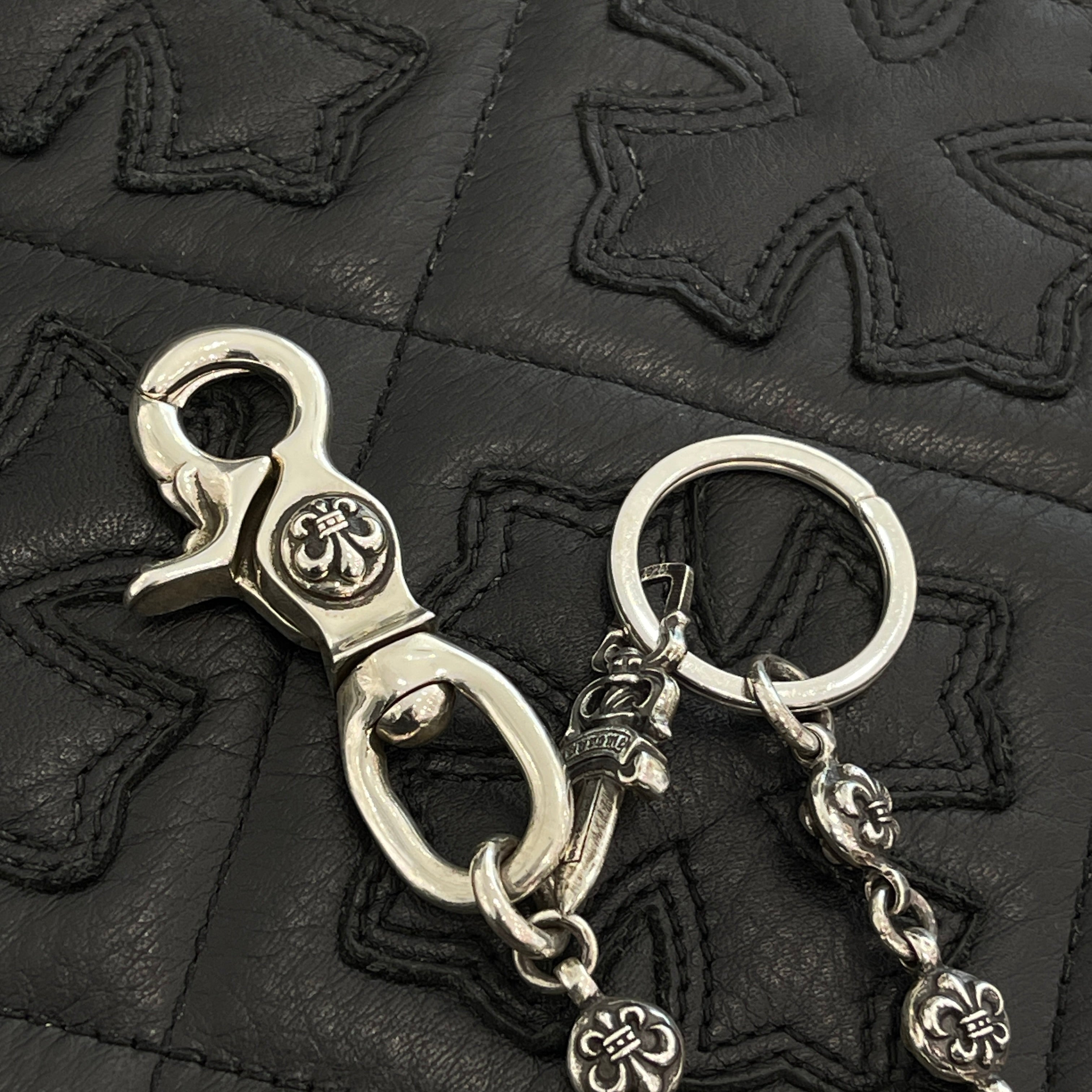 CHROME HEARTS 1Clip BS Flare Ball Wallet Chain クロムハーツ 1