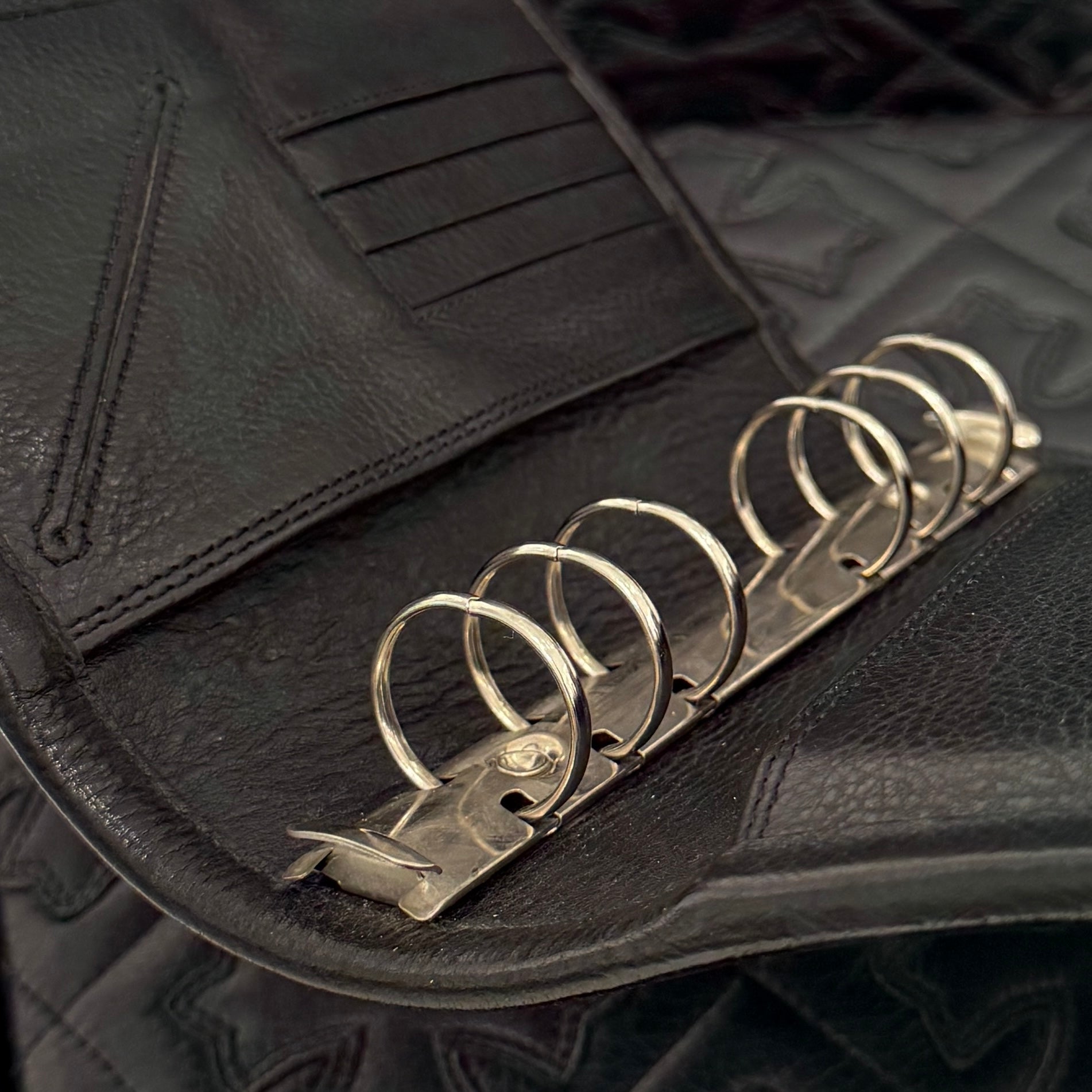 CHROME HEARTS Leather Cross Patch Leather Album Book クロムハーツ レザークロスパッチ レザーアルバムブック