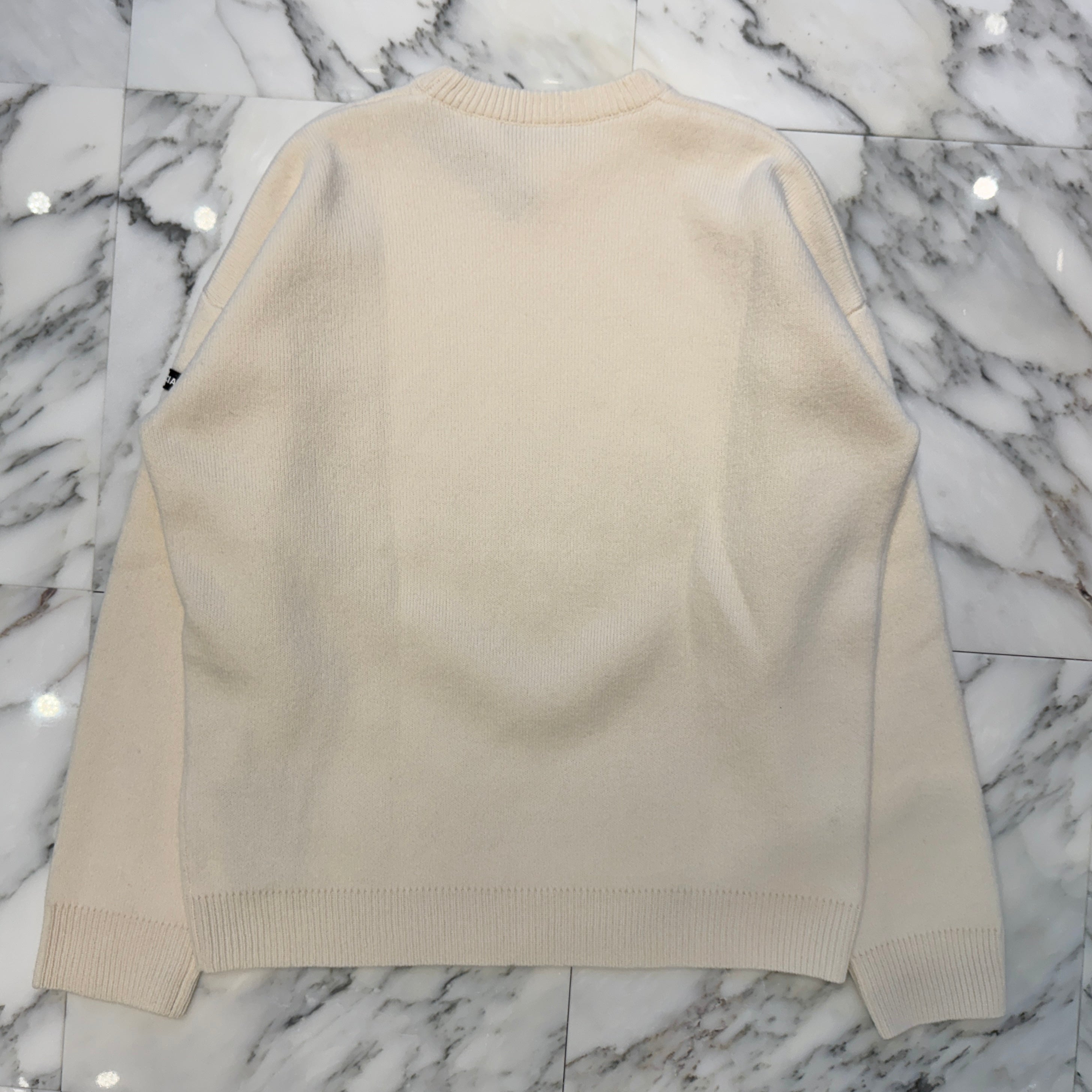 BALENCIAGA 2023AW Crewneck Knit Sweater 769297T1675 Size XS バレンシアガ クルーネック ニットセーター サイズXS