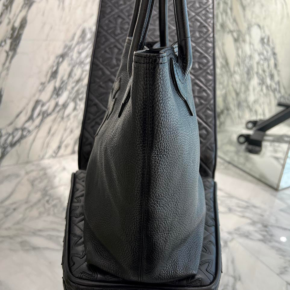 CHROME HEARTS 1 Cross Leather Patch FS Tote Bag クロムハーツ 1クロス レザーパッチ FS トートバッグ