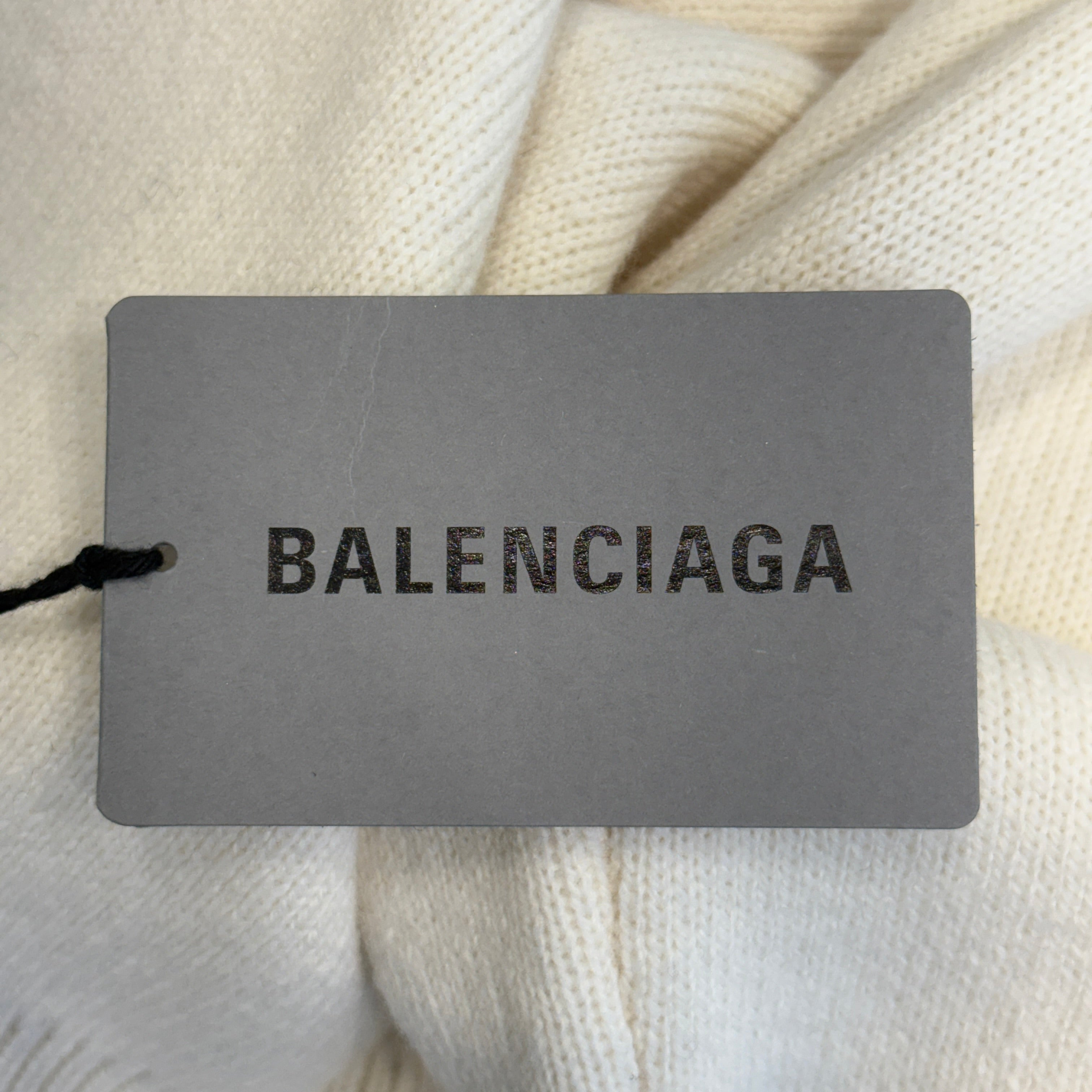 BALENCIAGA 2023AW Crewneck Knit Sweater 769297T1675 Size XS バレンシアガ クルーネック ニットセーター サイズXS