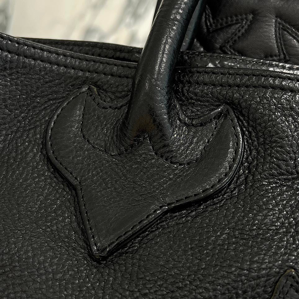 CHROME HEARTS 1 Cross Leather Patch FS Tote Bag クロムハーツ 1クロス レザーパッチ FS トートバッグ