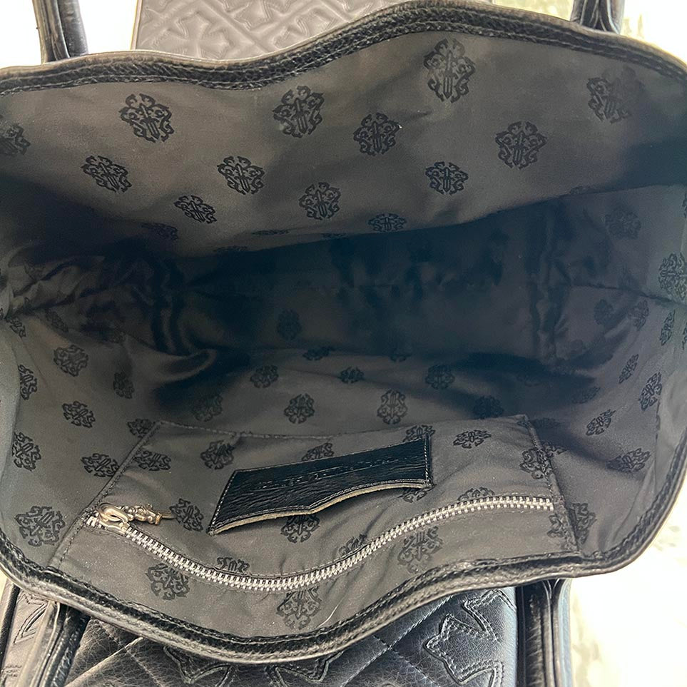 CHROME HEARTS 1 Cross Leather Patch FS Tote Bag クロムハーツ 1クロス レザーパッチ FS トートバッグ