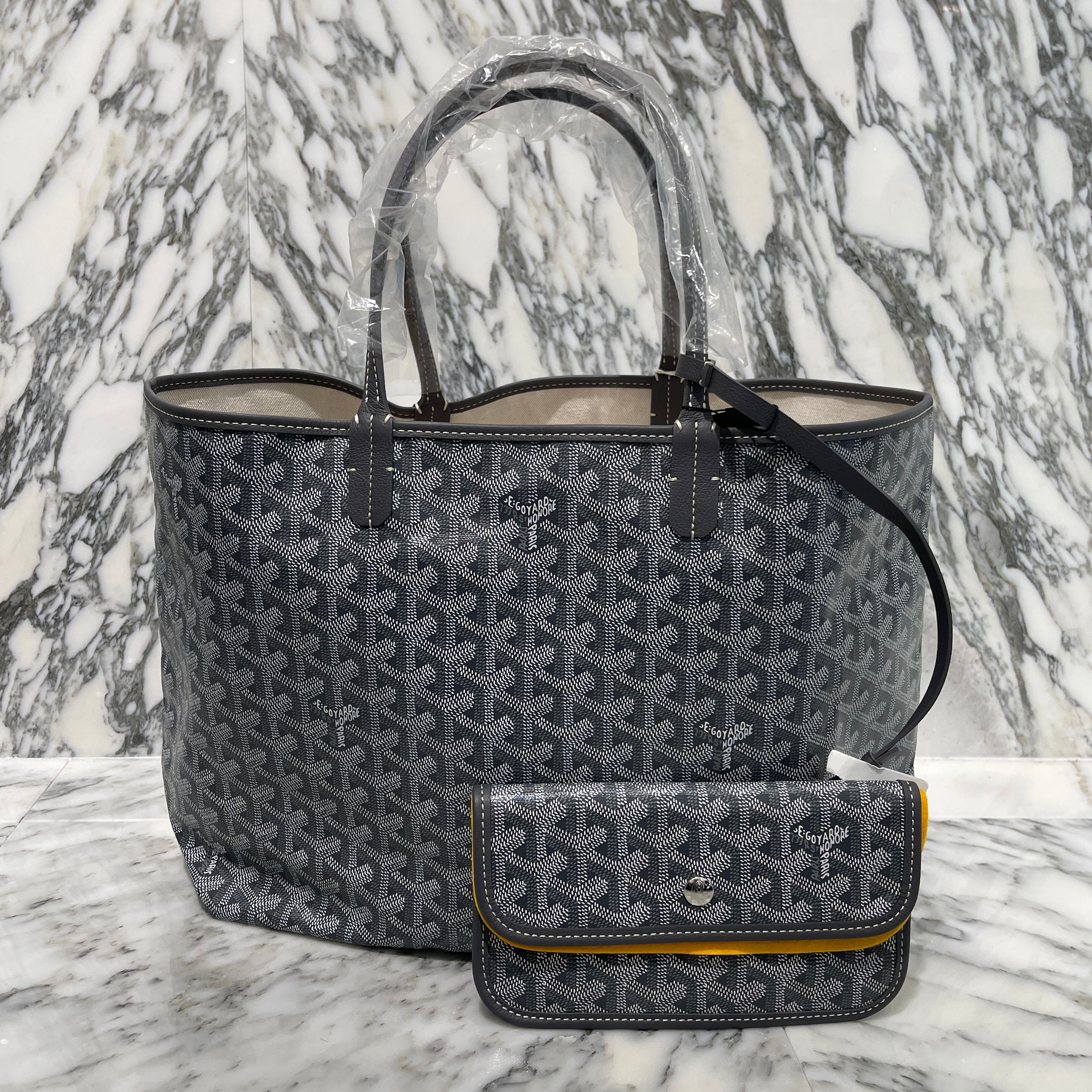 GOYARD Saint Louis PM Tote Bag "GREY" STLOUIPMLTY07CL07P ゴヤール サン・ルイ PM トートバッグ グレー