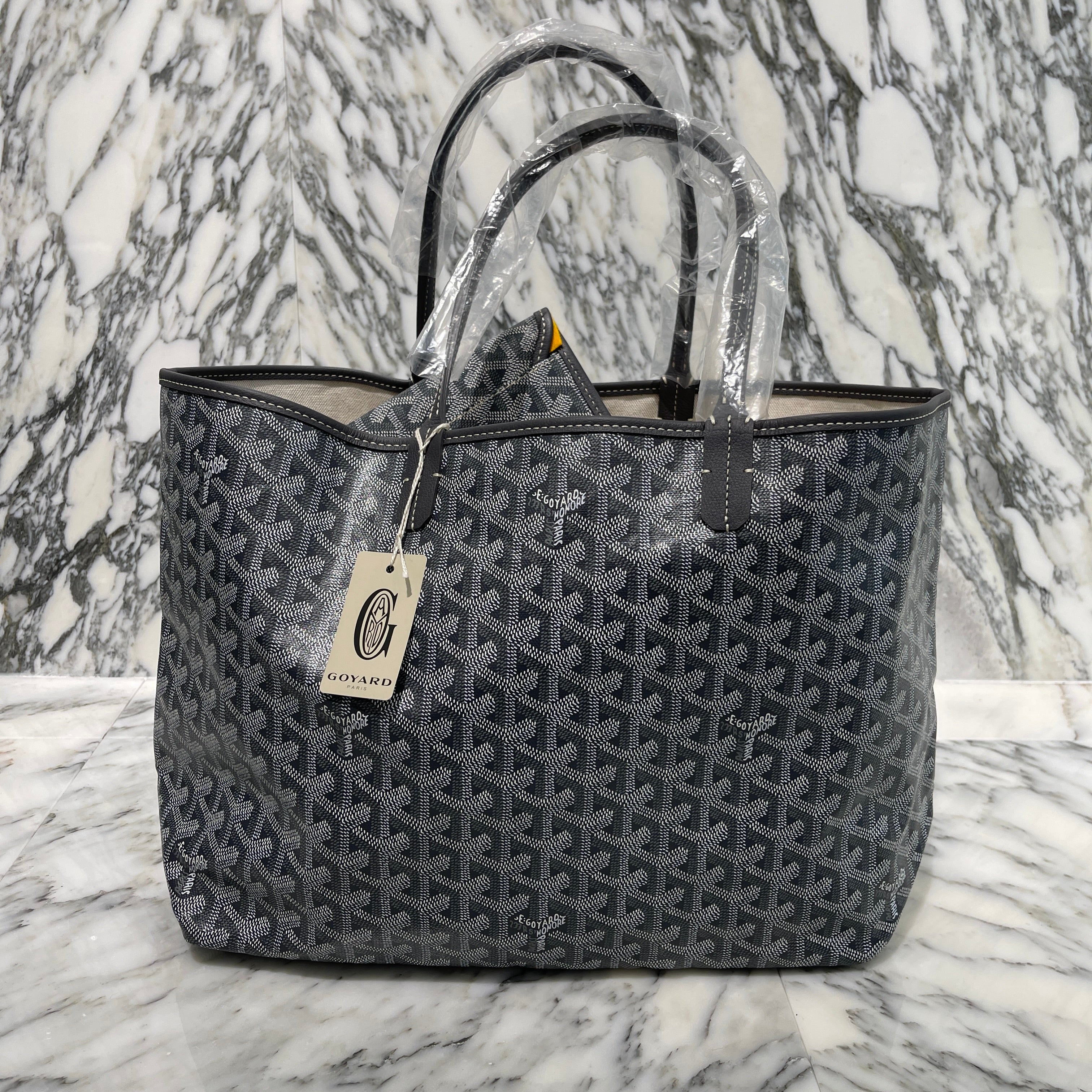 GOYARD Saint Louis PM Tote Bag "GREY" STLOUIPMLTY07CL07P ゴヤール サン・ルイ PM トートバッグ グレー