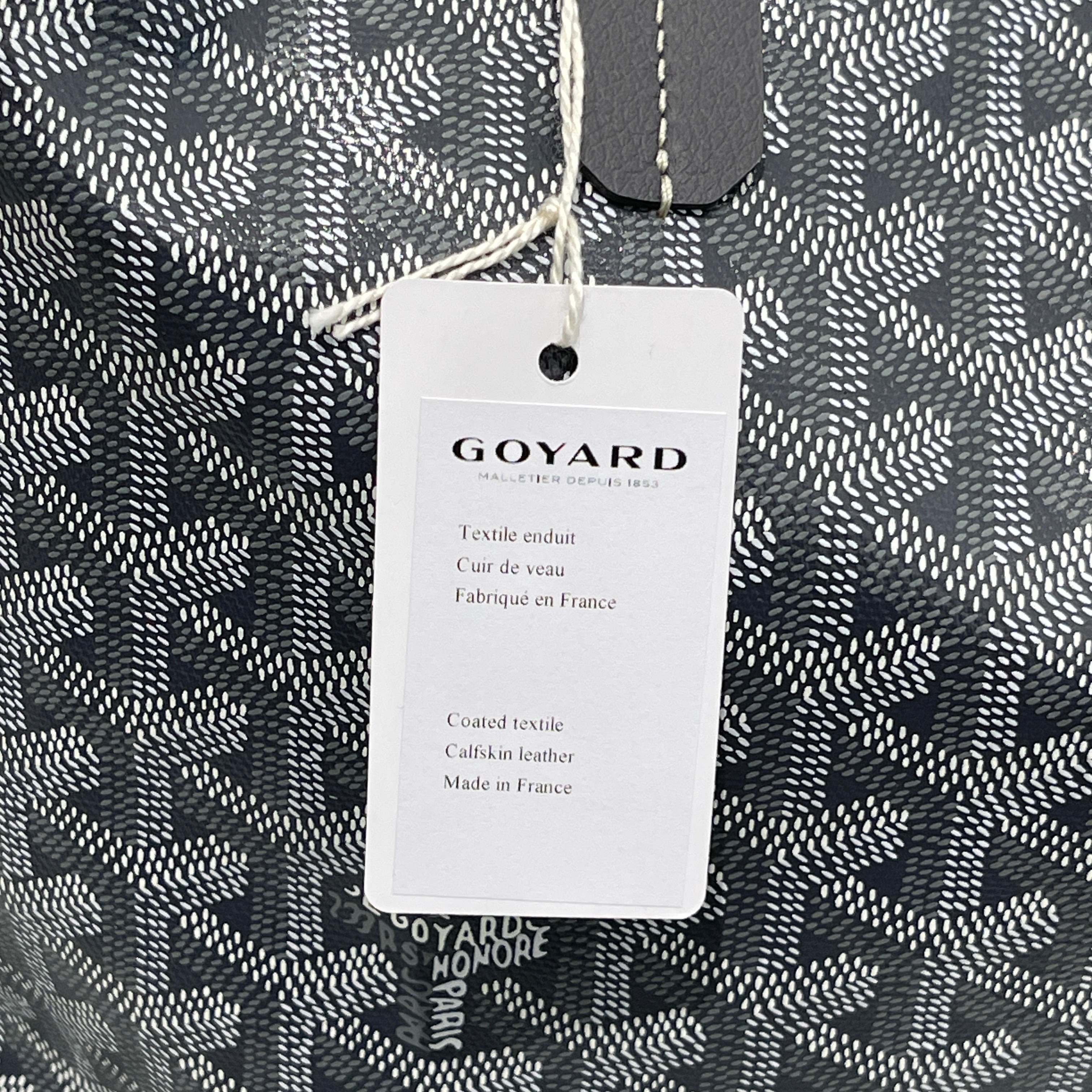 GOYARD Saint Louis PM Tote Bag "GREY" STLOUIPMLTY07CL07P ゴヤール サン・ルイ PM トートバッグ グレー