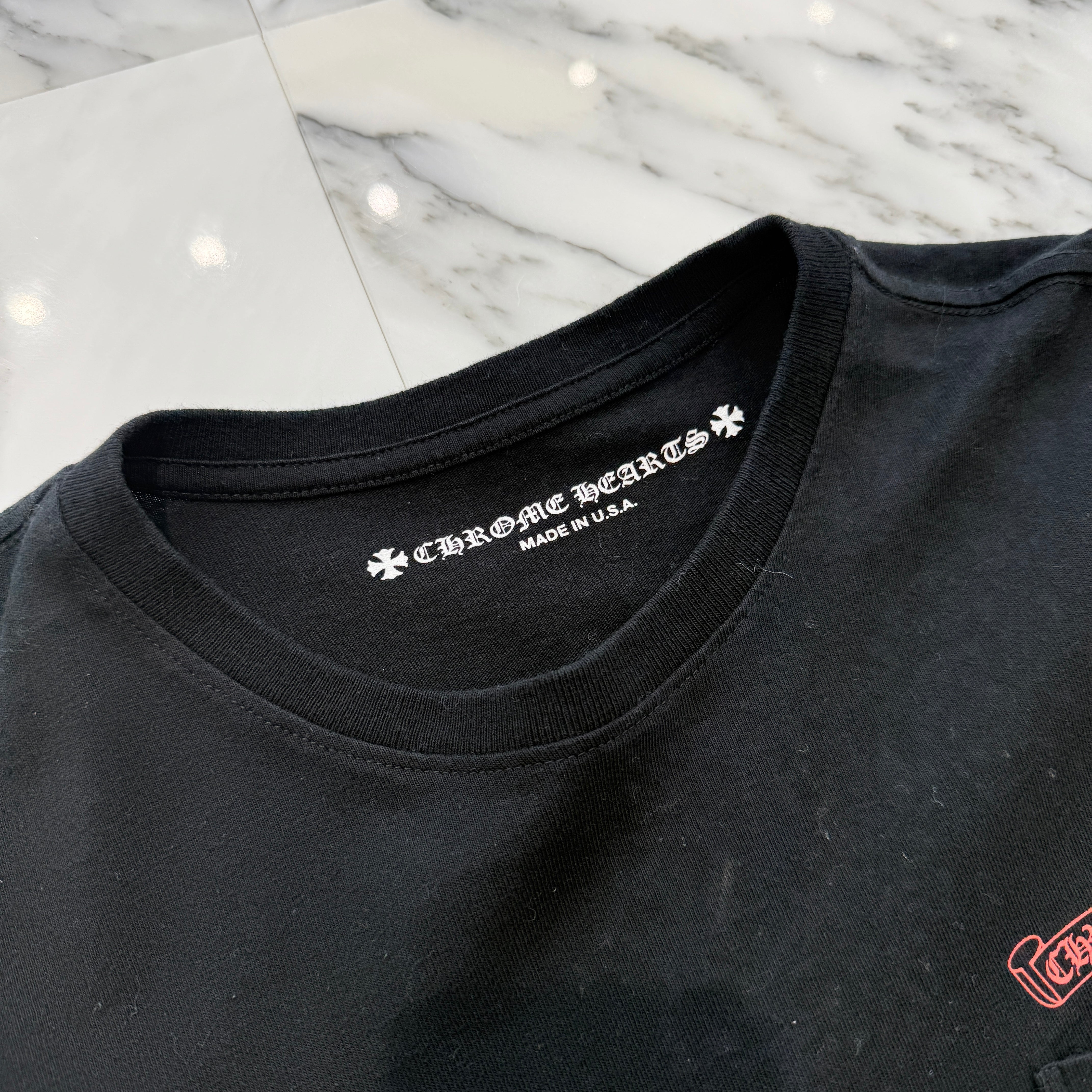 CHROME HEARTS×MATTY BOY Flower Chomper Long Sleeve Tee Size L クロムハーツ ×マッティボーイ フラワー チョンパー ロングスリーブTシャツ サイズL