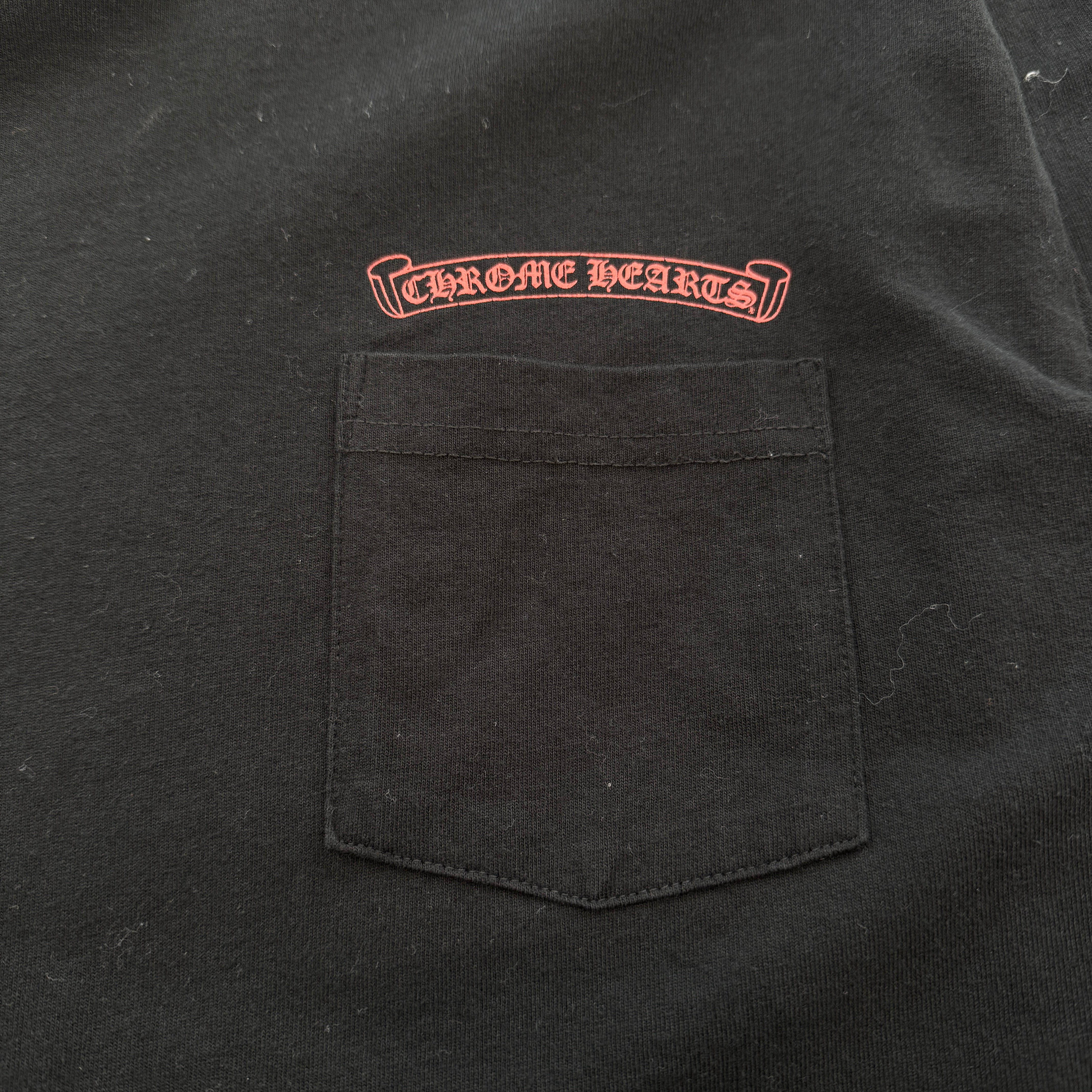 CHROME HEARTS×MATTY BOY Flower Chomper Long Sleeve Tee Size L クロムハーツ ×マッティボーイ フラワー チョンパー ロングスリーブTシャツ サイズL