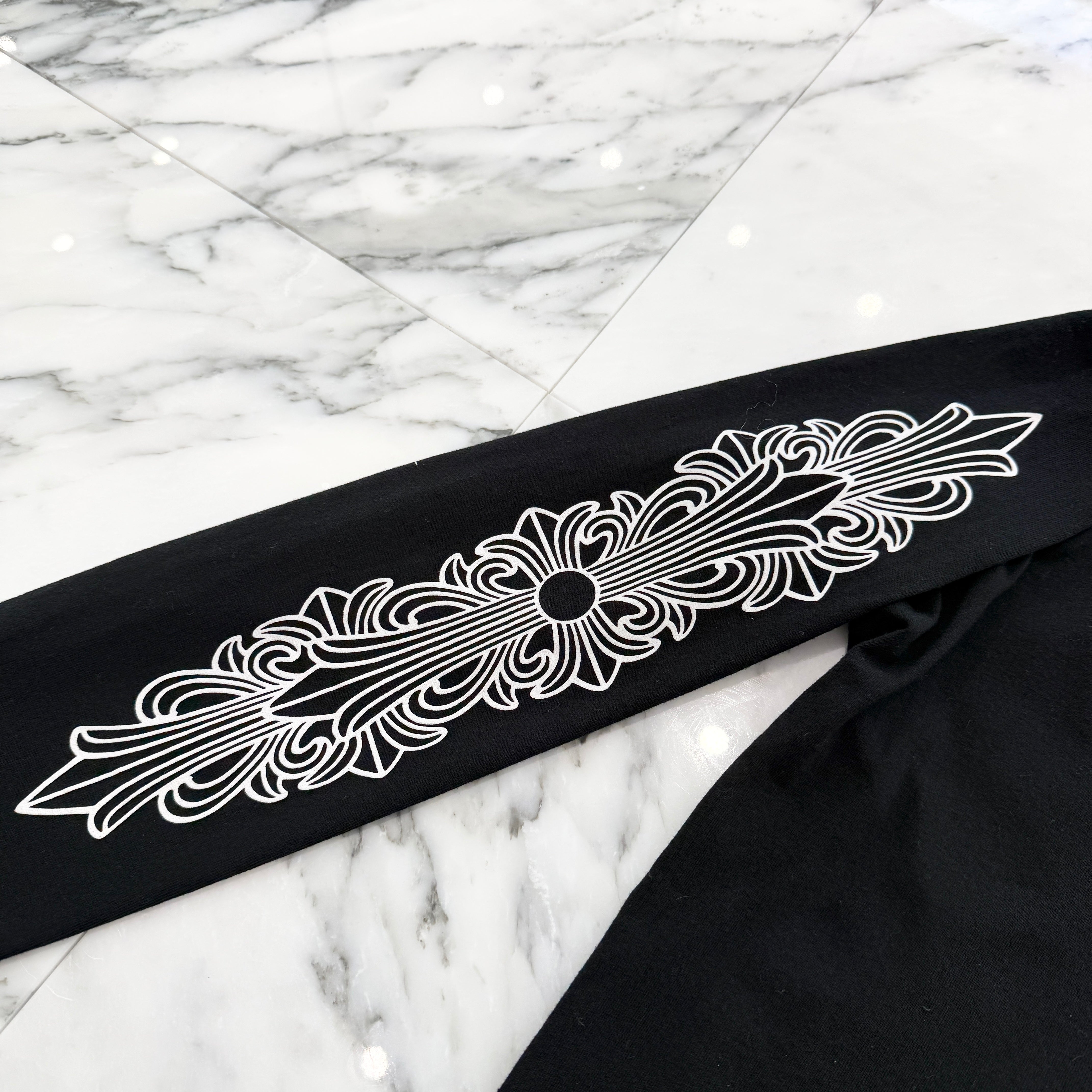 CHROME HEARTS×MATTY BOY Flower Chomper Long Sleeve Tee Size L クロムハーツ ×マッティボーイ フラワー チョンパー ロングスリーブTシャツ サイズL