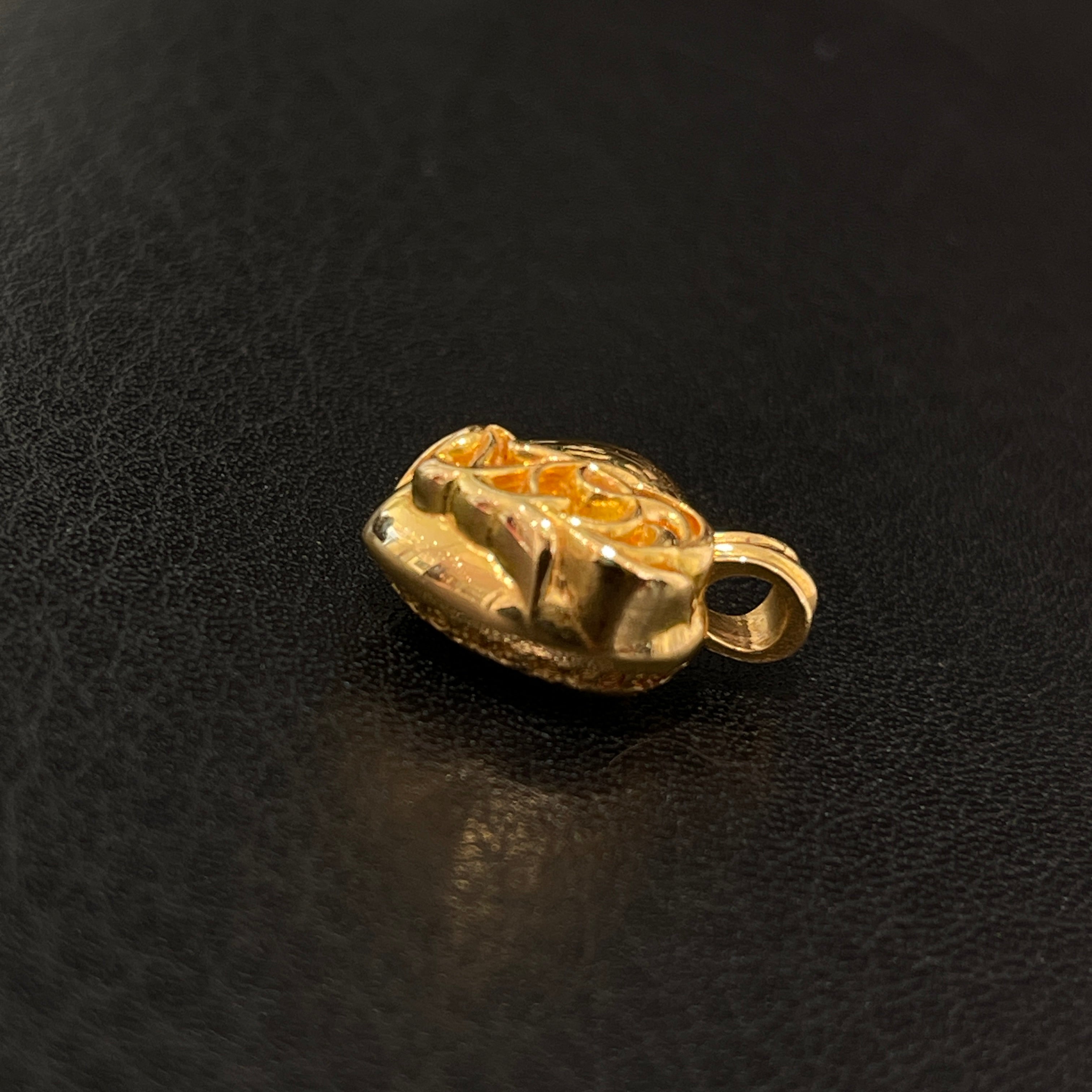 CHROME HEARTS 22k Las Vegas Limited Heart Cross Charm Pendant Top クロムハーツ 22K ラスベガス限定 ハートクロス チャーム ペンダントトップ