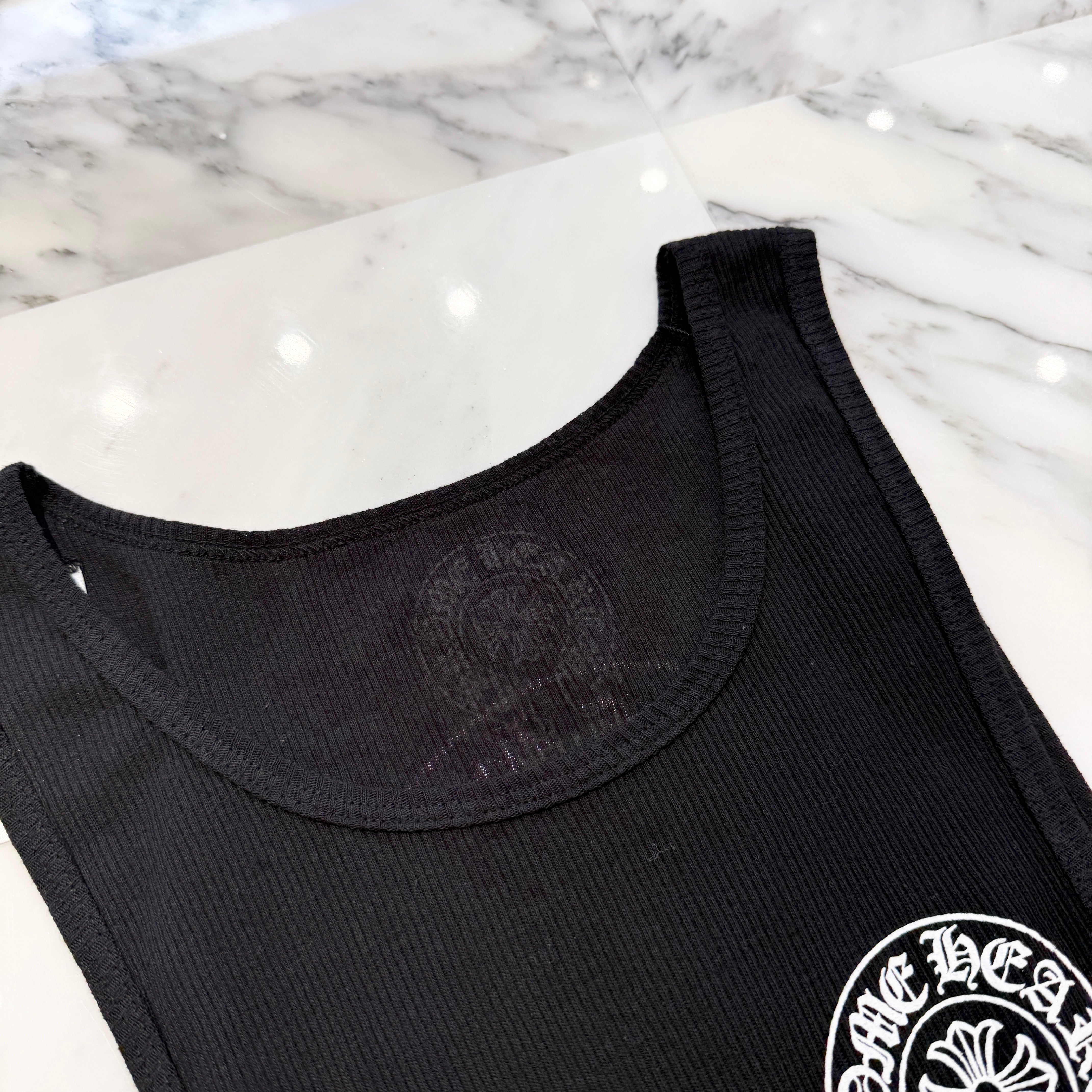 CHROME HEARTS Back Horseshoe Tank Top Size M クロムハーツ バックホースシュー タンクトップ サイズM