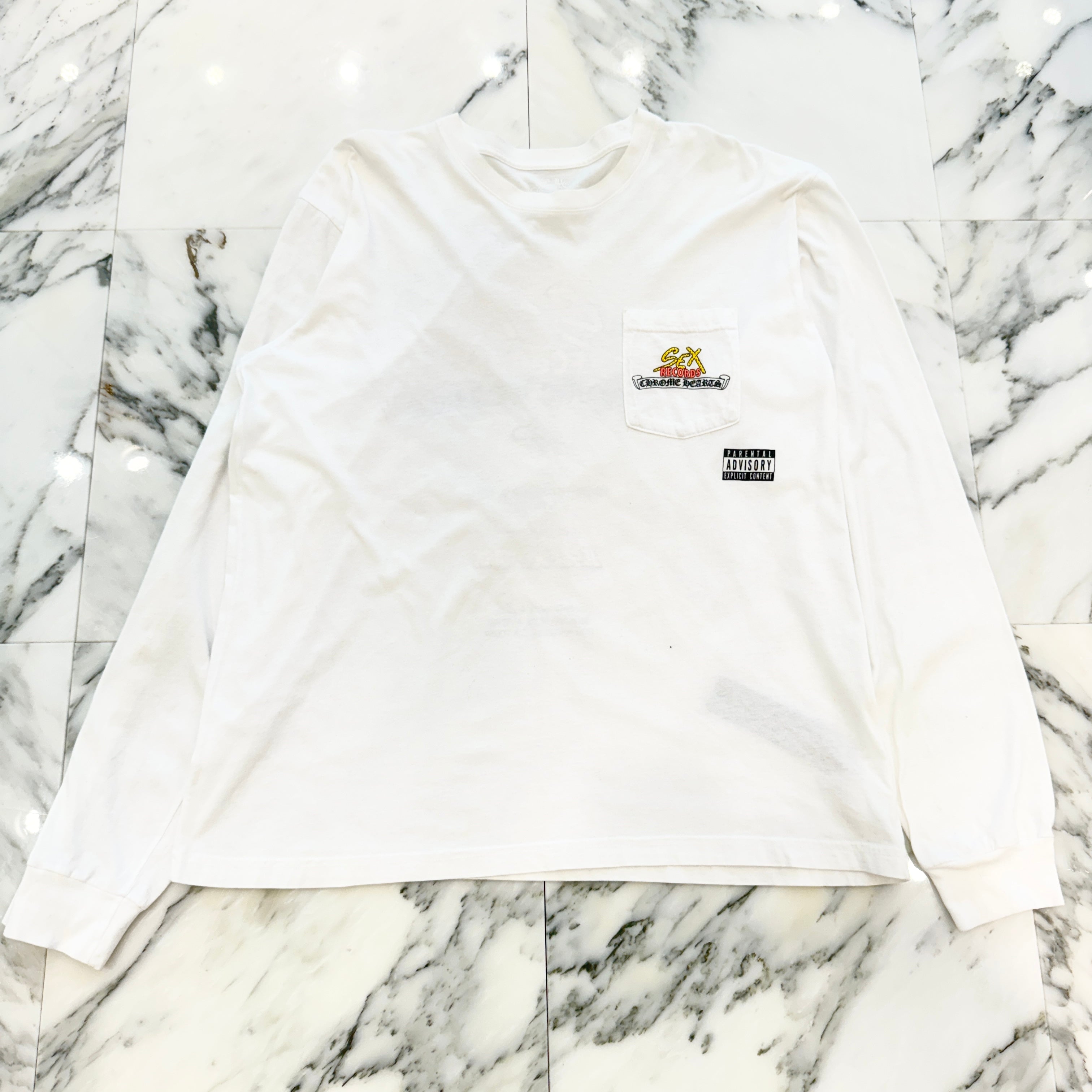 CHROME HEARTS×MATTY BOY×MAXFIELD Sex Records Long Sleeve Tee Size XL クロムハーツ×マティボーイ×マックスフィールド セックスレコード ロングスリーブTシャツ サイズXL