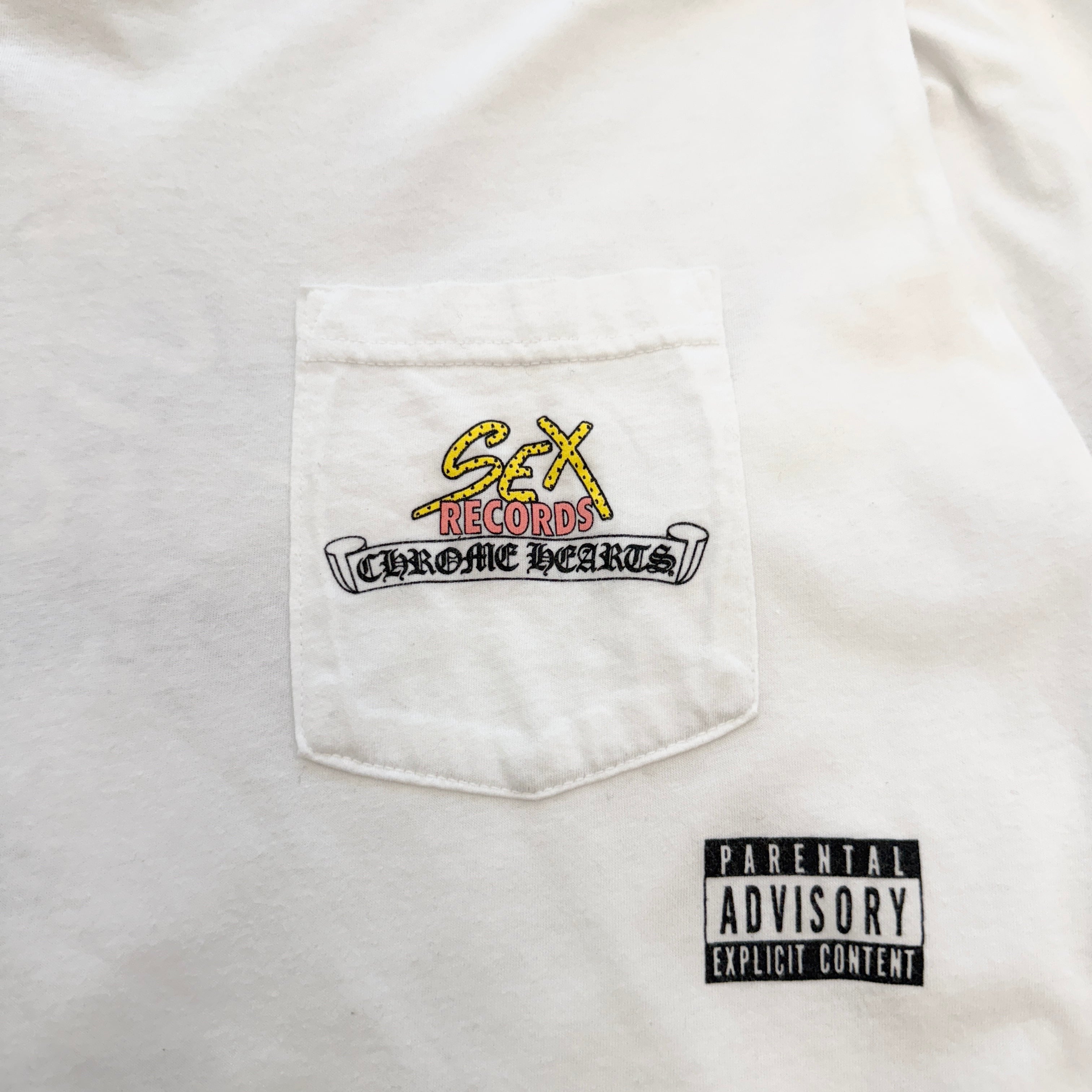 CHROME HEARTS×MATTY BOY×MAXFIELD Sex Records Long Sleeve Tee Size XL クロムハーツ×マティボーイ×マックスフィールド セックスレコード ロングスリーブTシャツ サイズXL