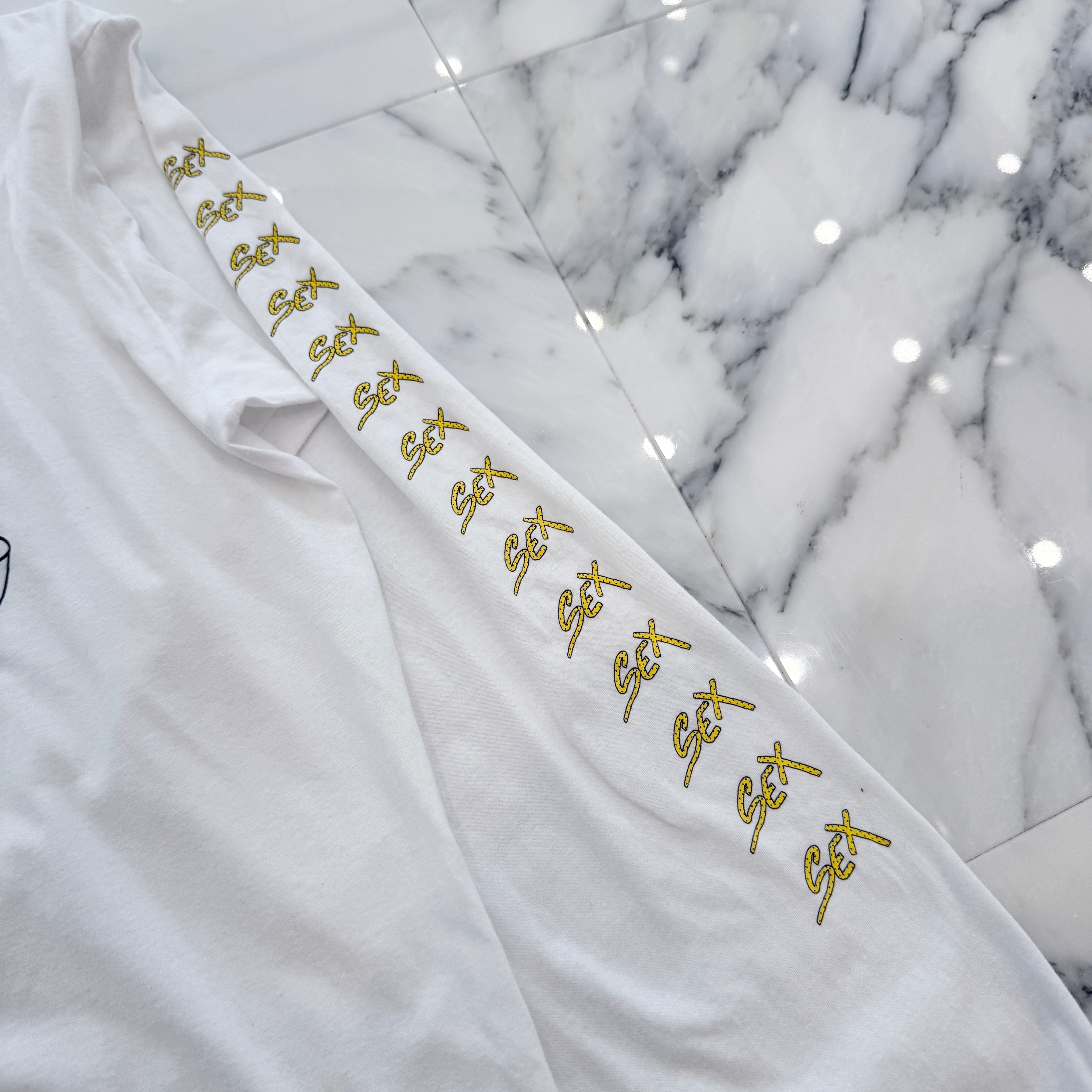 CHROME HEARTS SEX RECORDS ロンT マッティボーイ Chrome Hearts x Matty Boy Sex Records Logo Long Sleeve Tee