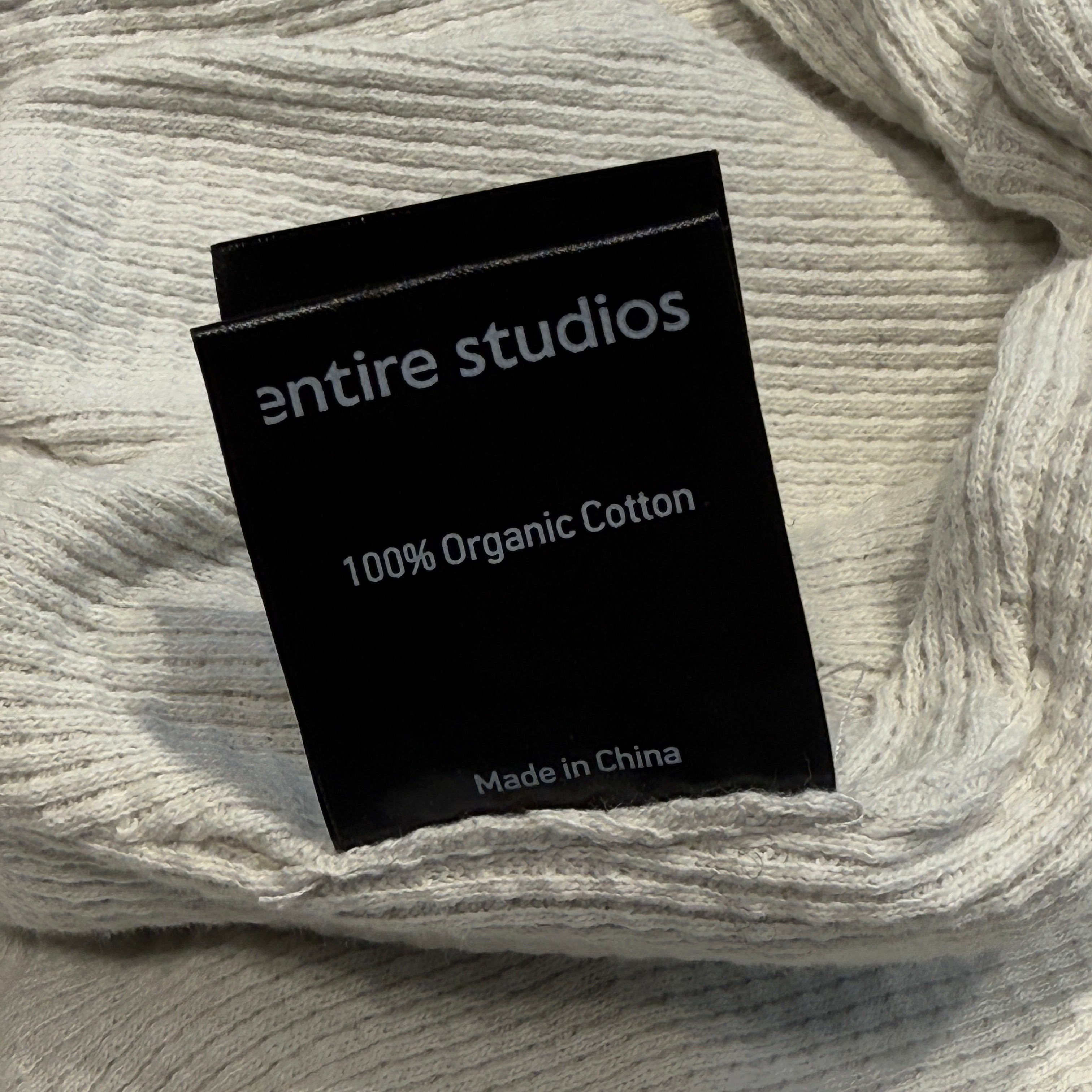 ENTIRE STUDIOS Thermal Zip Up Hoodie ES2488RI Size S エンタイアスタジオ サーマル ジップアップ フーディー サイズS