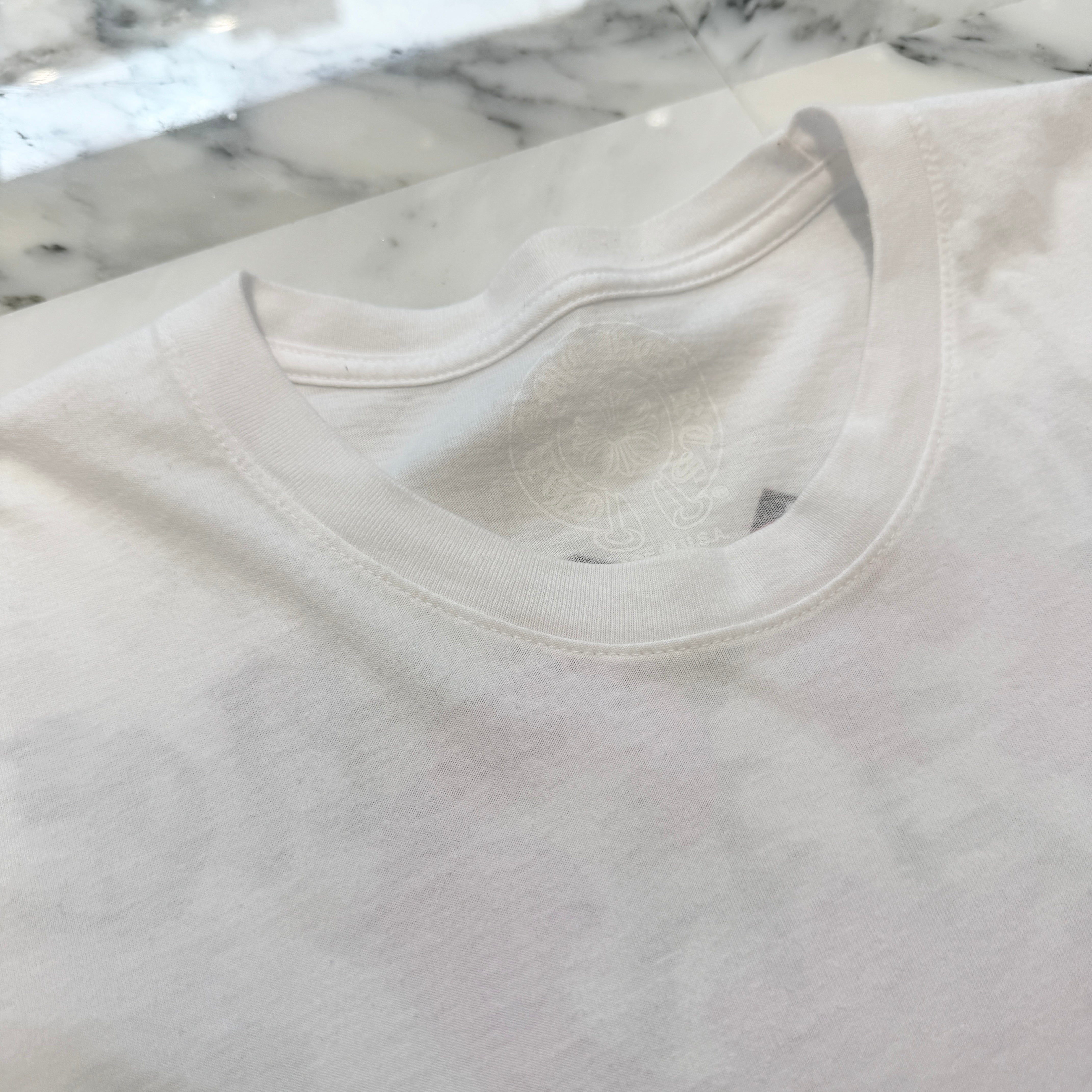 CHROME HEARTS Dagger Eye Chart Long Sleeve Tee Size XL クロム