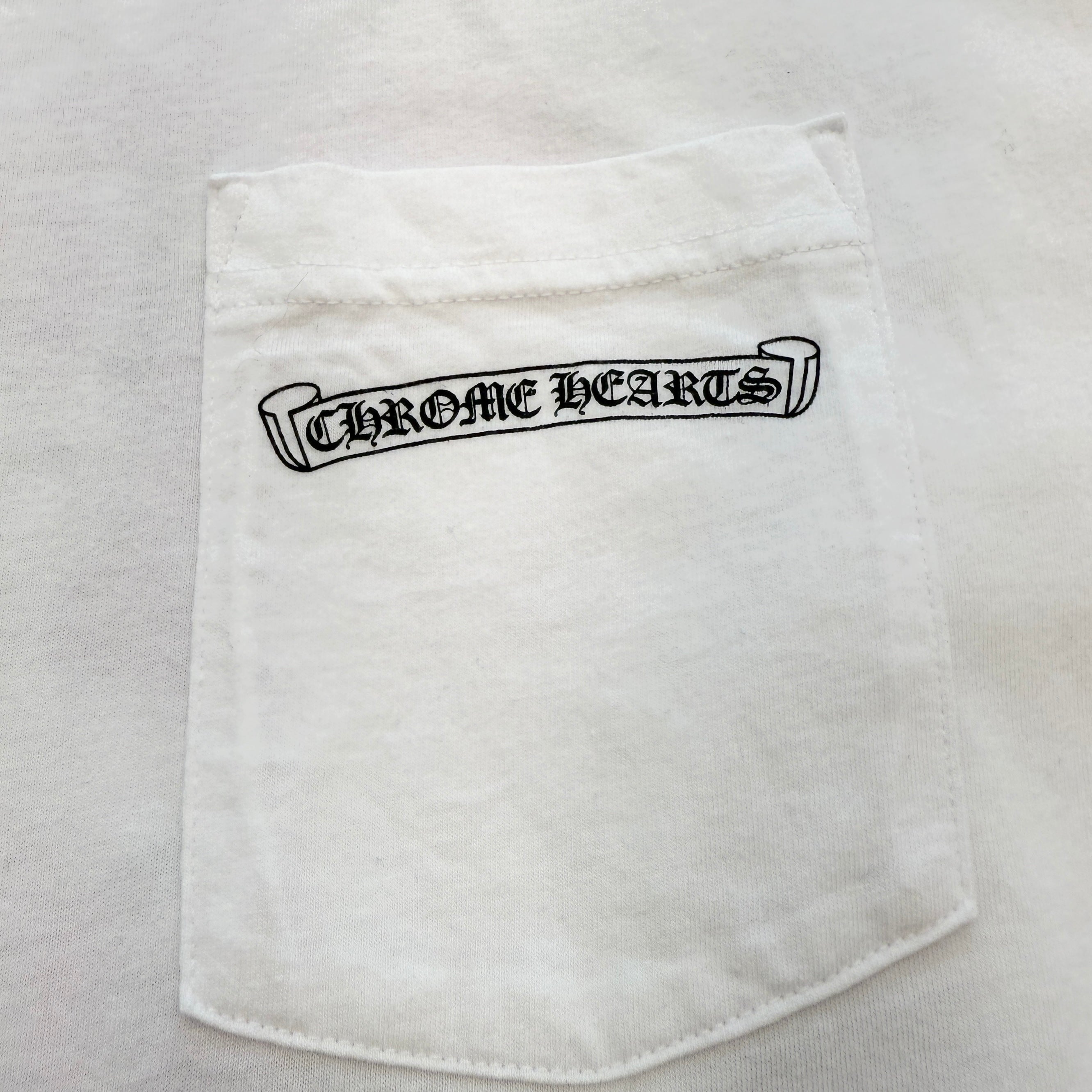 CHROME HEARTS Dagger Eye Chart Long Sleeve Tee Size XXL クロムハーツ ダガー アイチャート ロングスリーブ Tシャツ サイズXXL