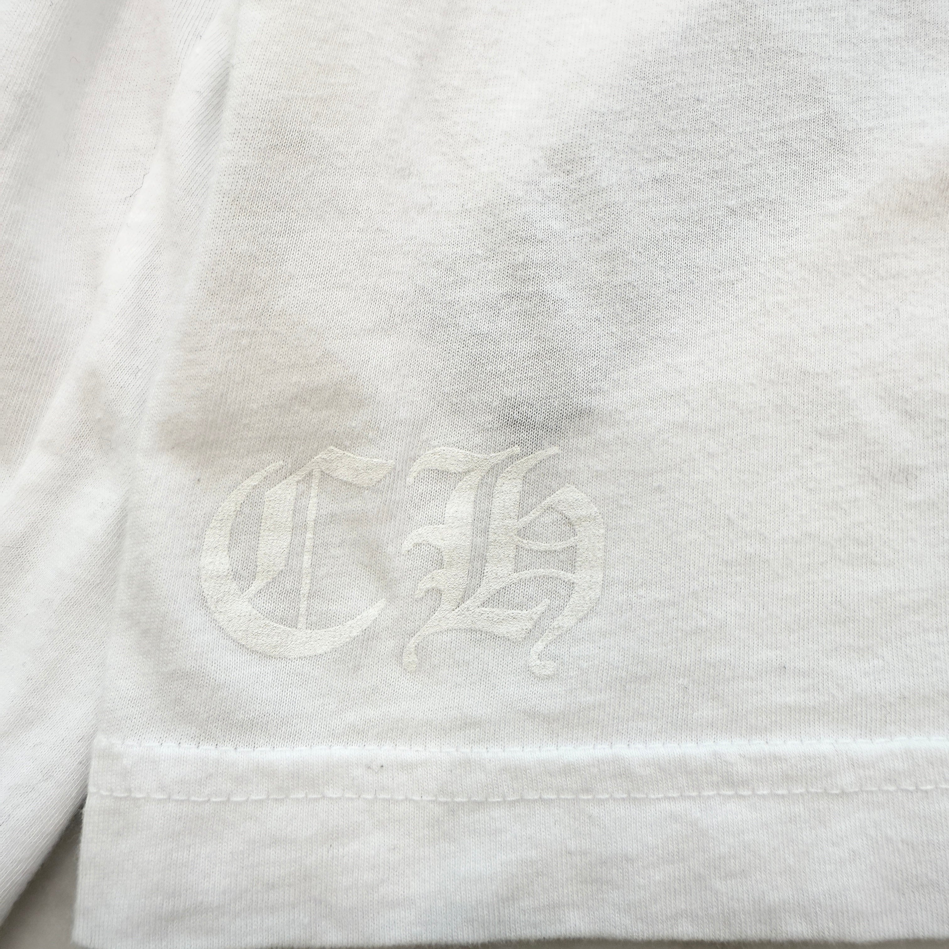 CHROME HEARTS ダガーアイチャート ロンT Chrome Hearts クロムハーツ Dagger Eye Chart L/S Tee ダガー