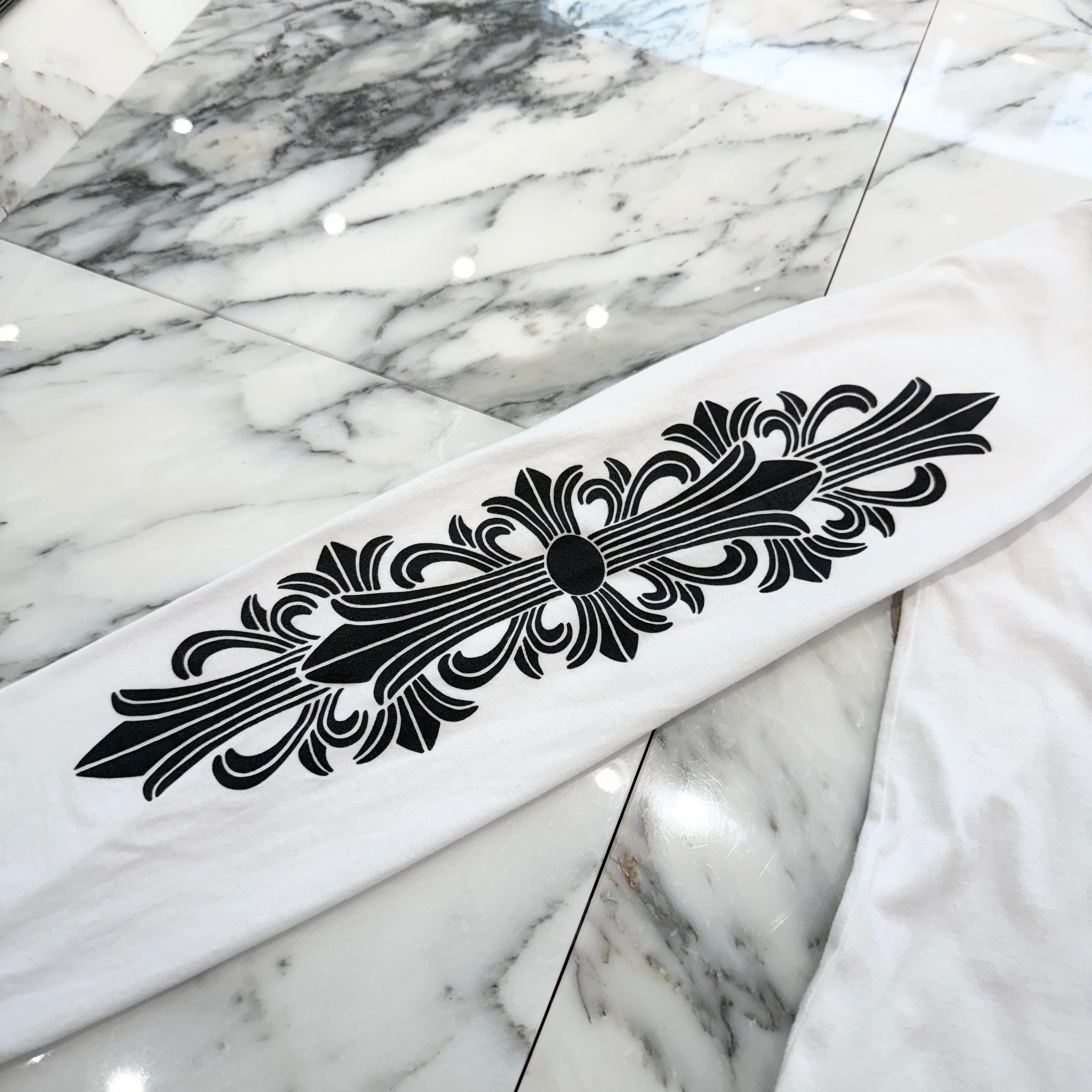 CHROME HEARTS Dagger Eye Chart Long Sleeve Tee Size XXL クロムハーツ ダガー アイチャート ロングスリーブ Tシャツ サイズXXL