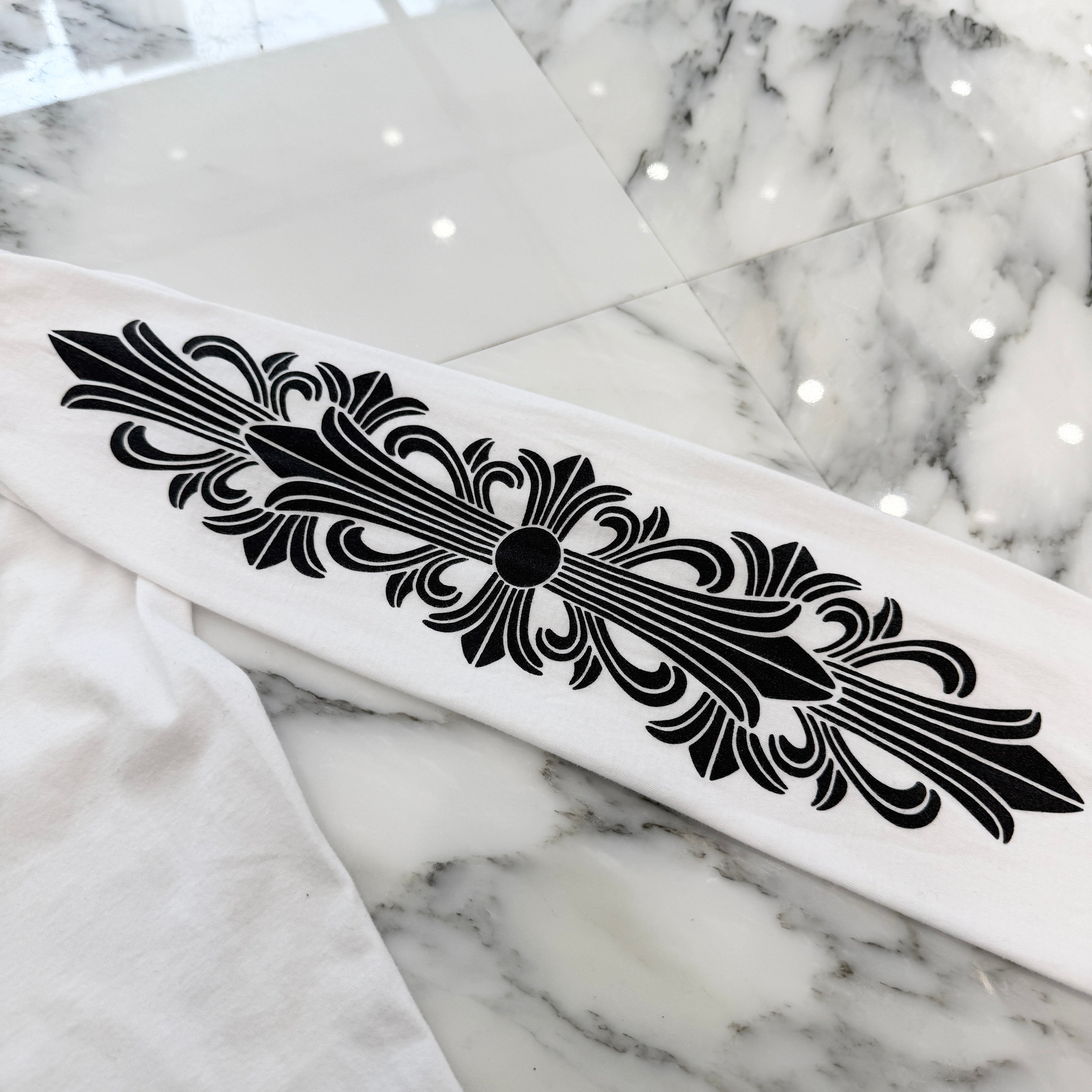 CHROME HEARTS Dagger Eye Chart Long Sleeve Tee Size XXL クロムハーツ ダガー アイチャート ロングスリーブ Tシャツ サイズXXL