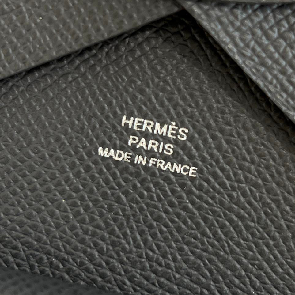 HERMES Calvi Duo Card Case "Vale Mangrove" K刻印 エルメス カルヴィデュオ カードケース "ヴェールマングローブ" K刻印