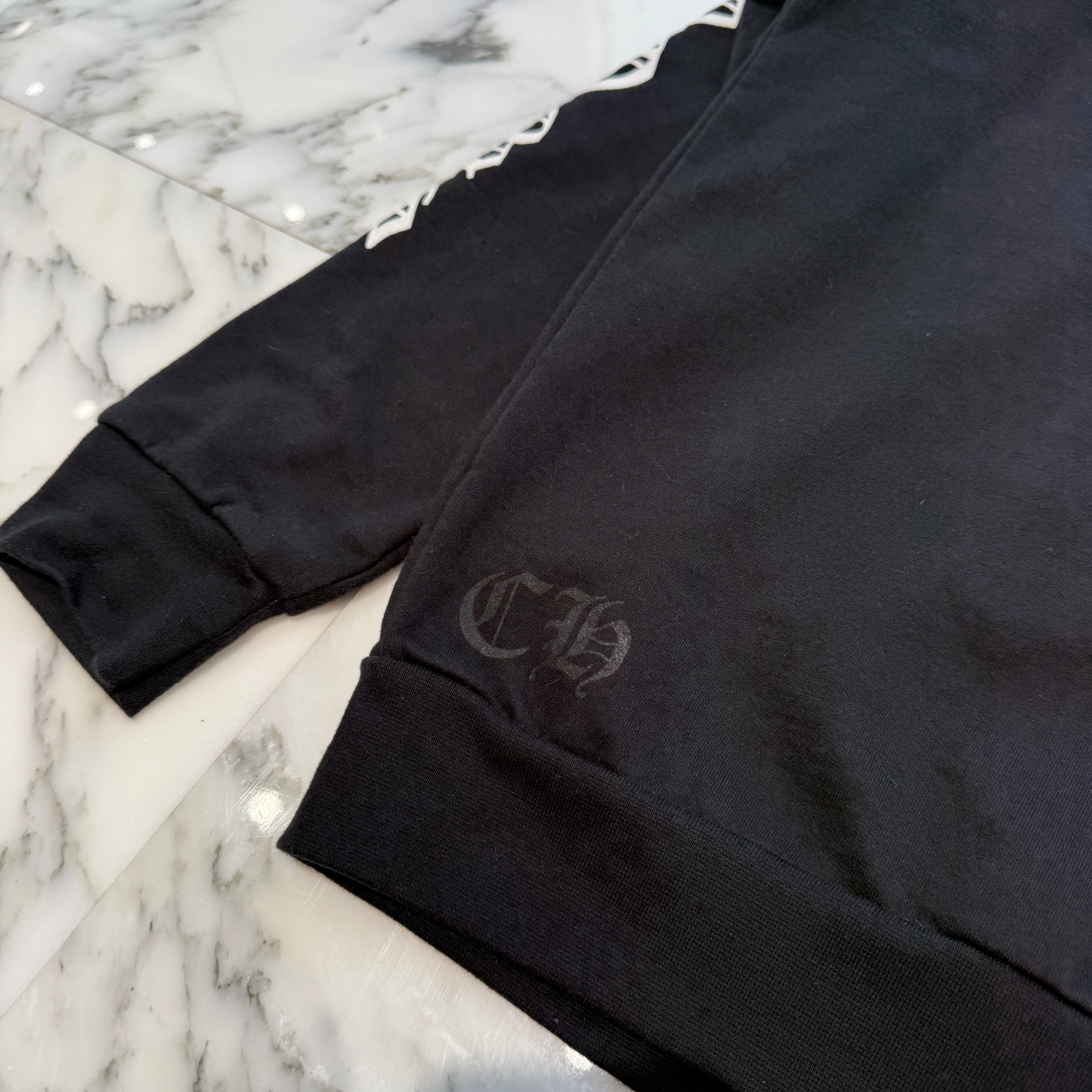 CHROME HEARTS Neck Logo Crewneck Sweatshirt Size L クロムハーツ ネックロゴクルーネックスウェットシャツ サイズL