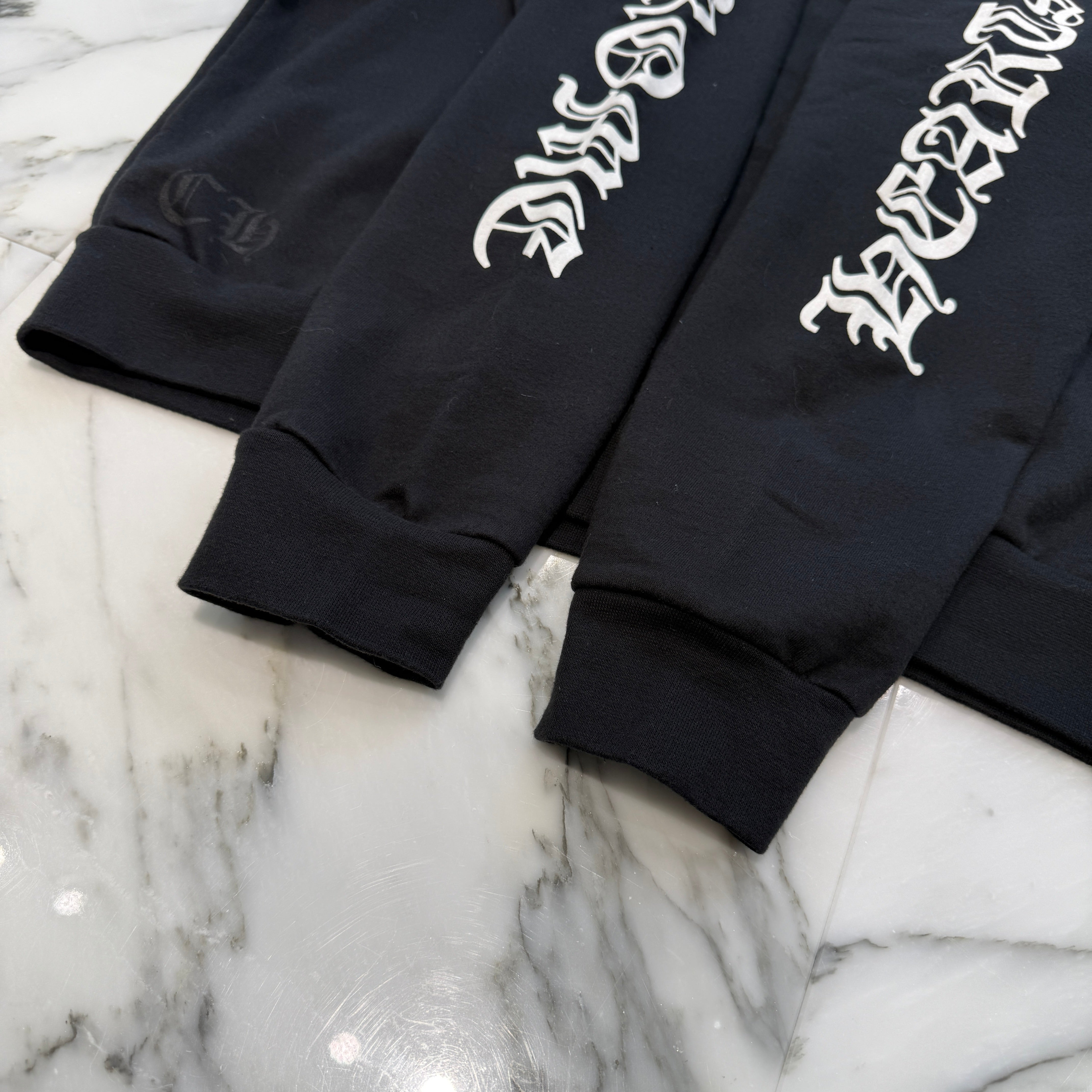 CHROME HEARTS Neck Logo Crewneck Sweatshirt Size L クロムハーツ ネックロゴクルーネックスウェットシャツ サイズL