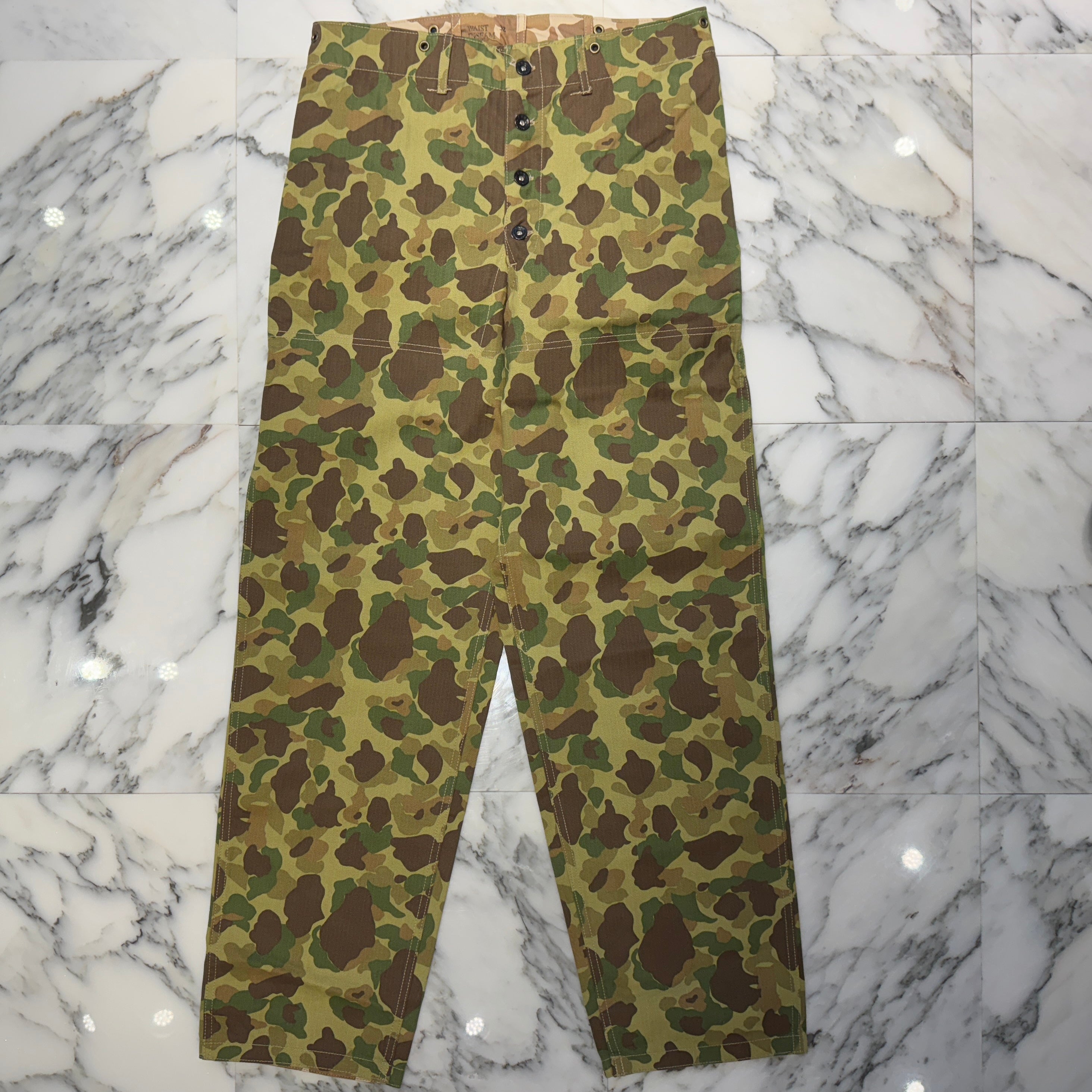 THE REAL MCCOY'S 2019SS P1944 CAMOUFLAGE TROUSERS Size 32 MP19002 ザリアルマッコイズ カモフラージュトラウザー パンツ サイズ32